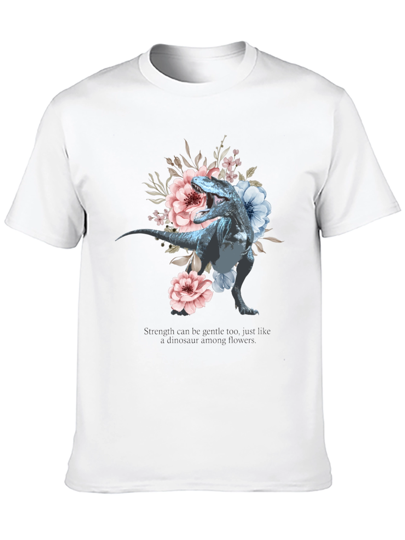 Dino & Floral Graphic Tee