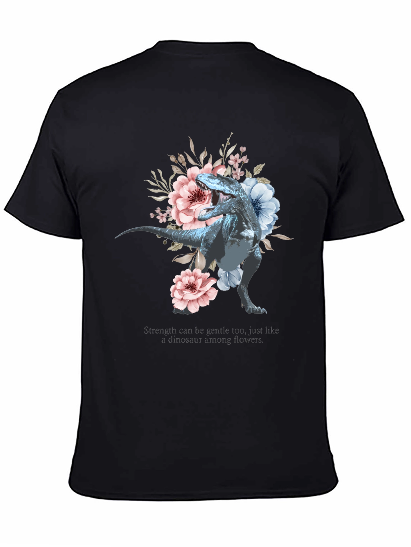 Dino & Floral Graphic Tee