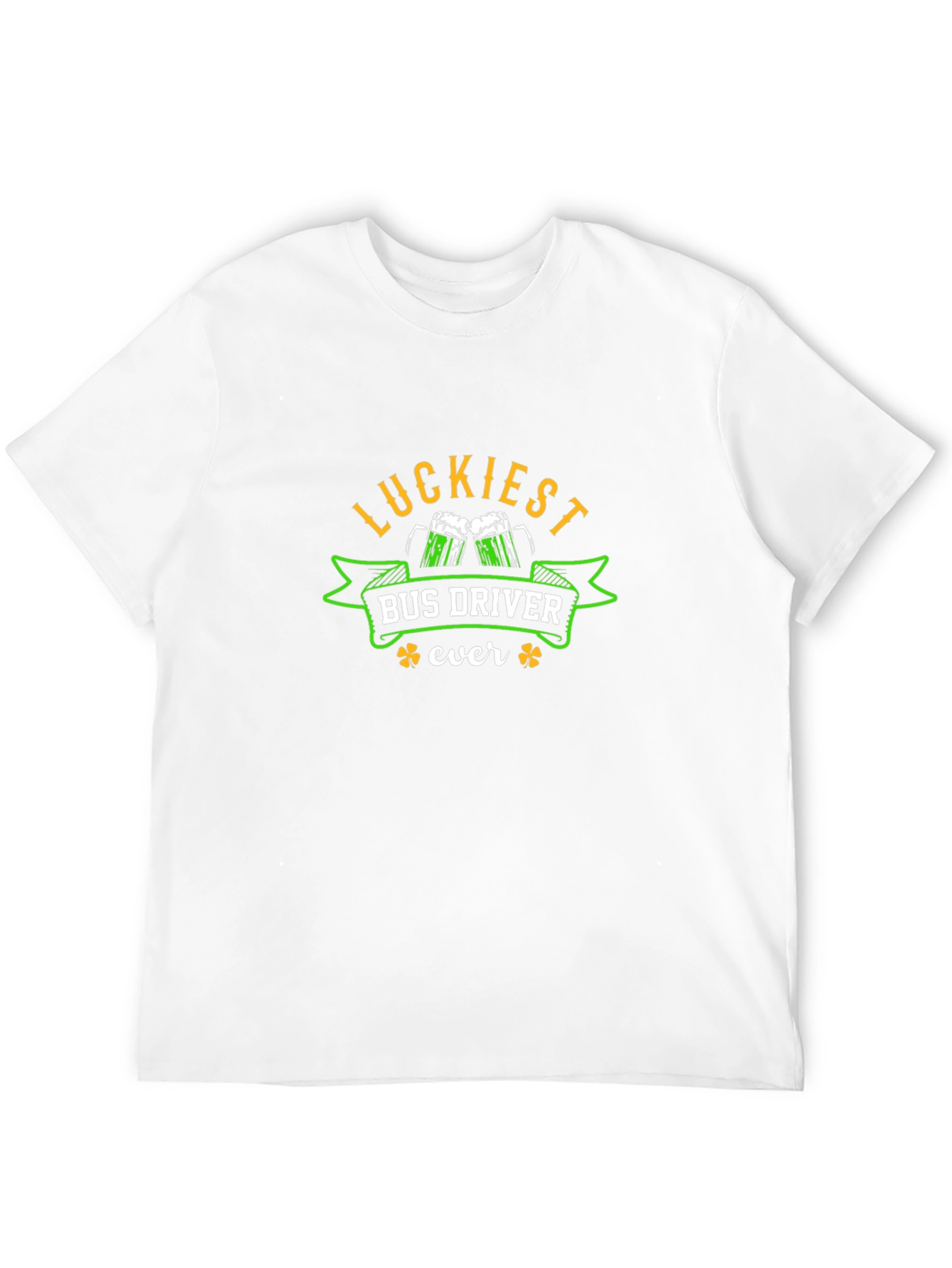 Luckiest Bus Driver Ever St. Patricks Day T-Shirt