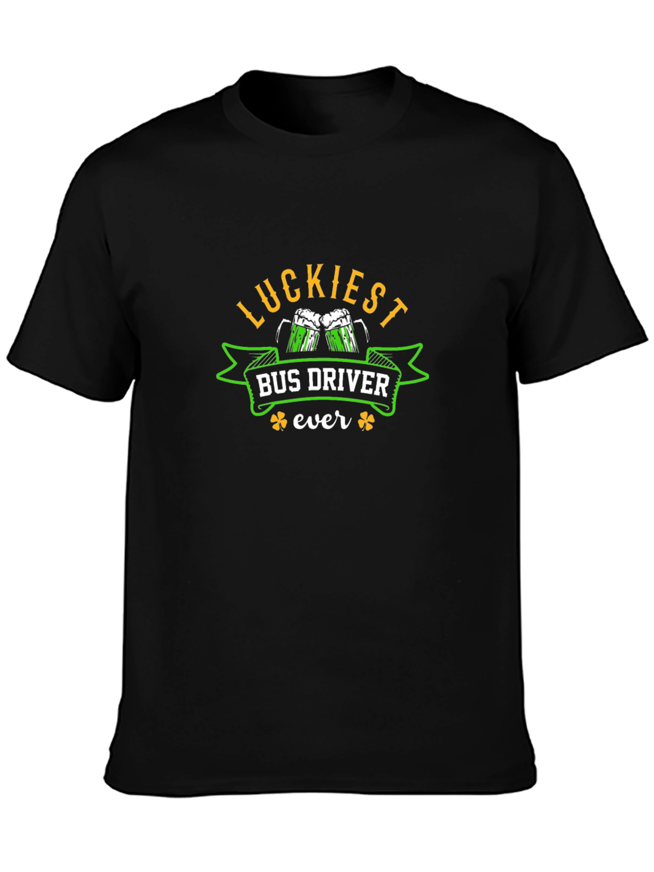 Luckiest Bus Driver Ever St. Patricks Day T-Shirt