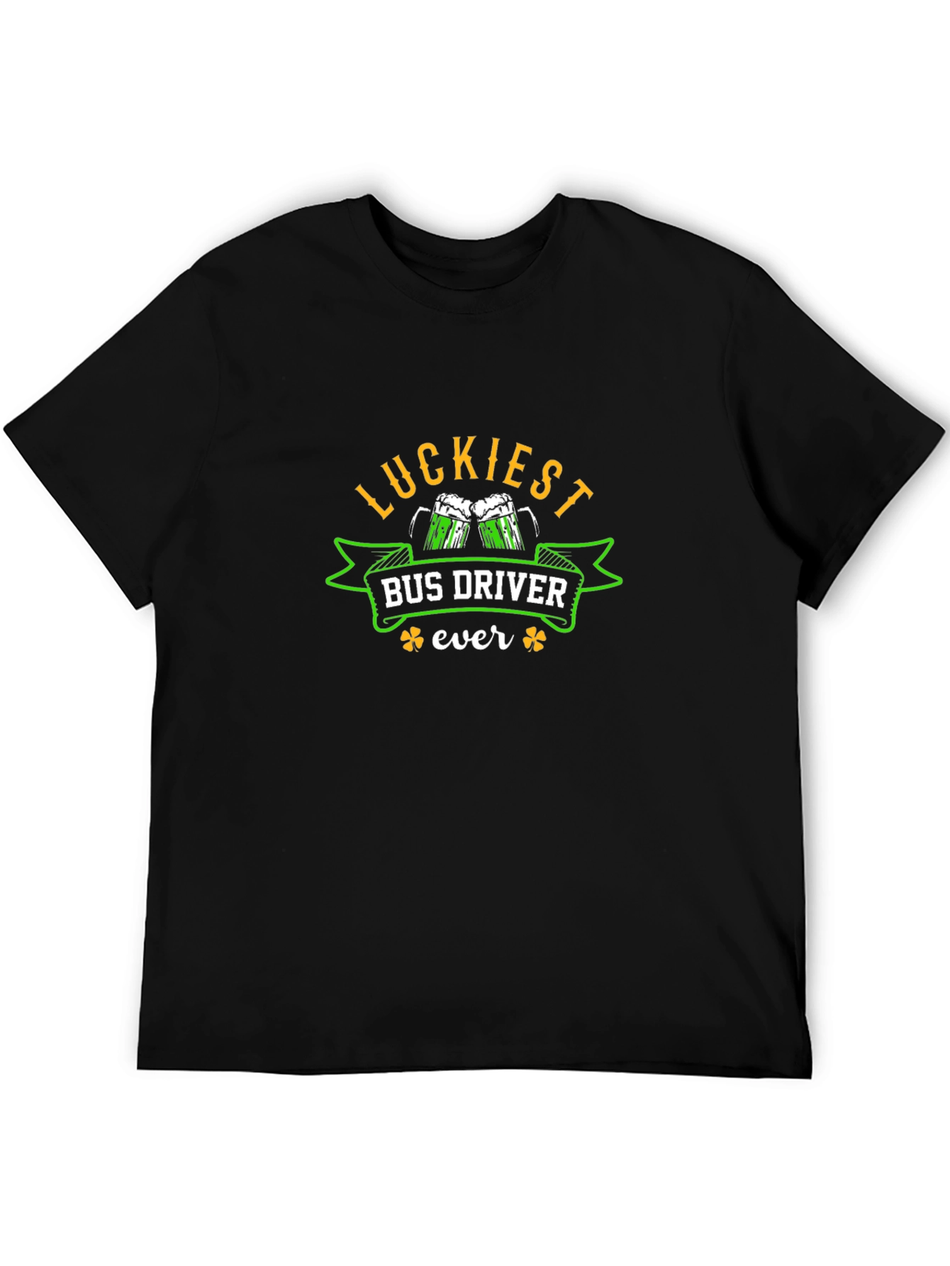 Luckiest Bus Driver Ever St. Patricks Day T-Shirt