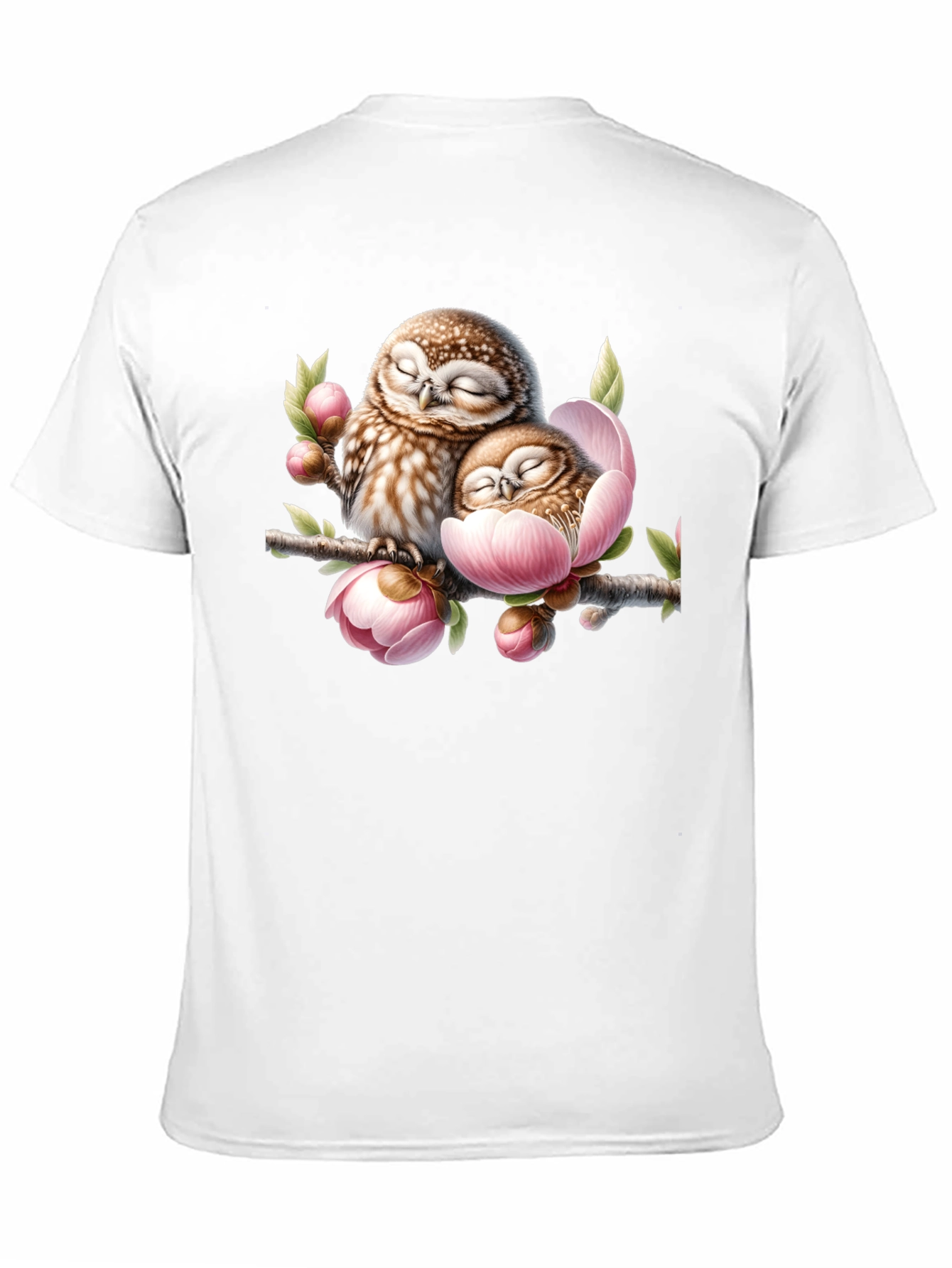 Owl & Blossom Graphic Tee
