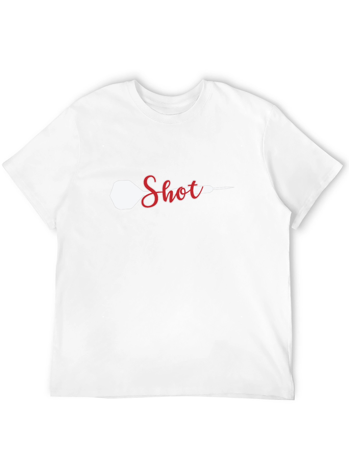 Dart Shot T-Shirt - Black Novelty Graphic Tee
