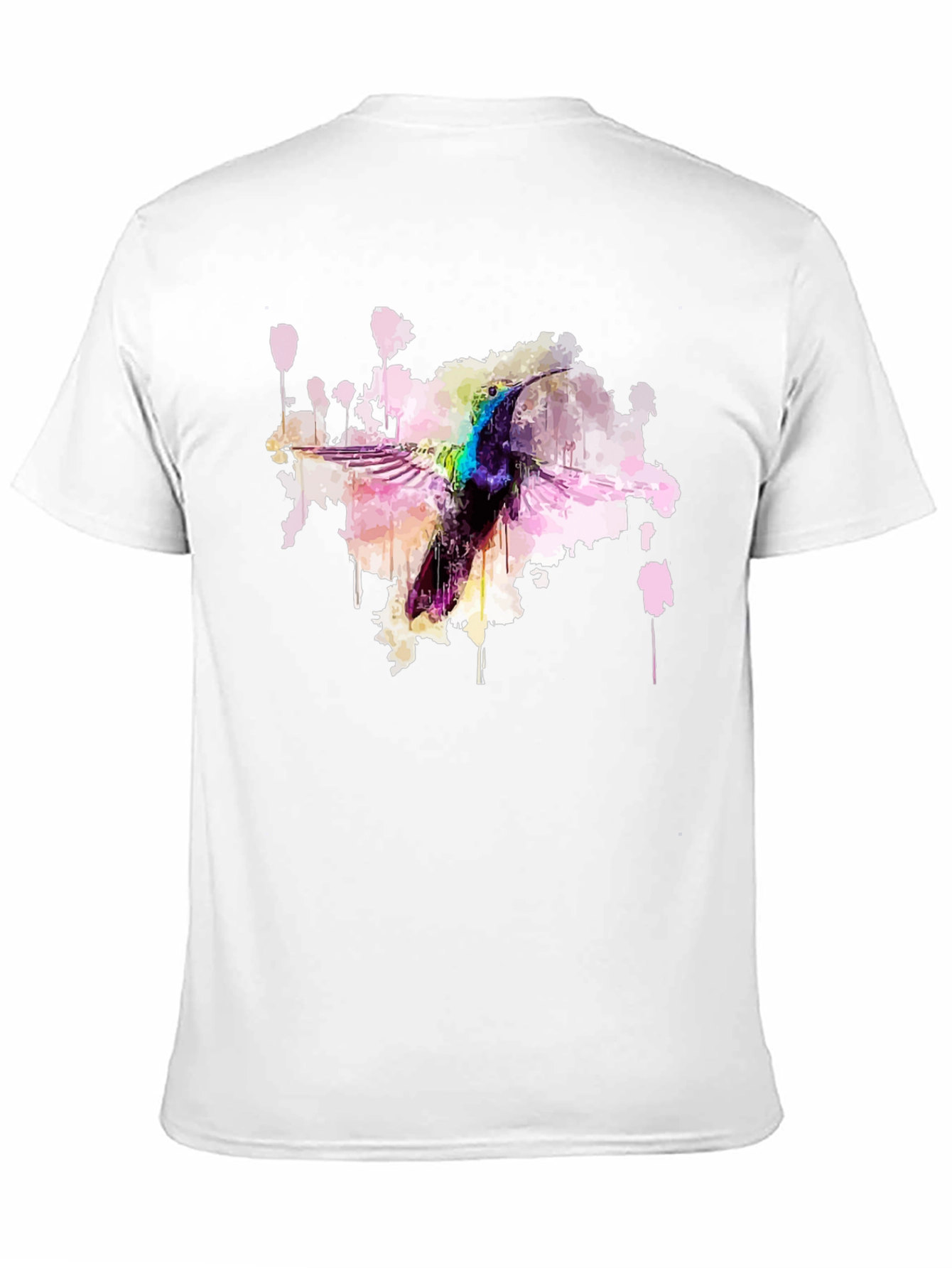 Hummingbird Watercolor Graphic T-Shirt