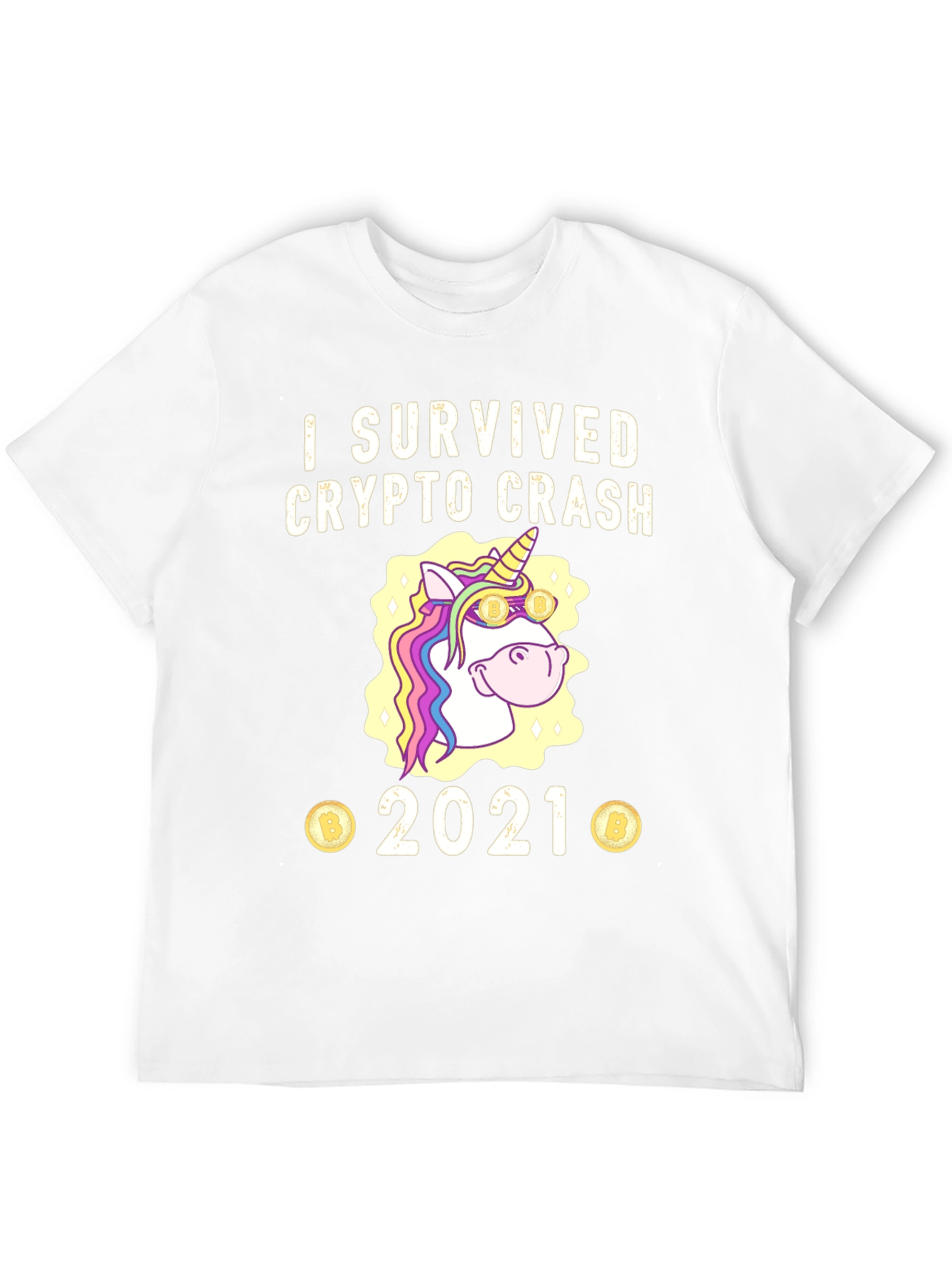 Crypto Crash 2021 Survivor T-Shirt