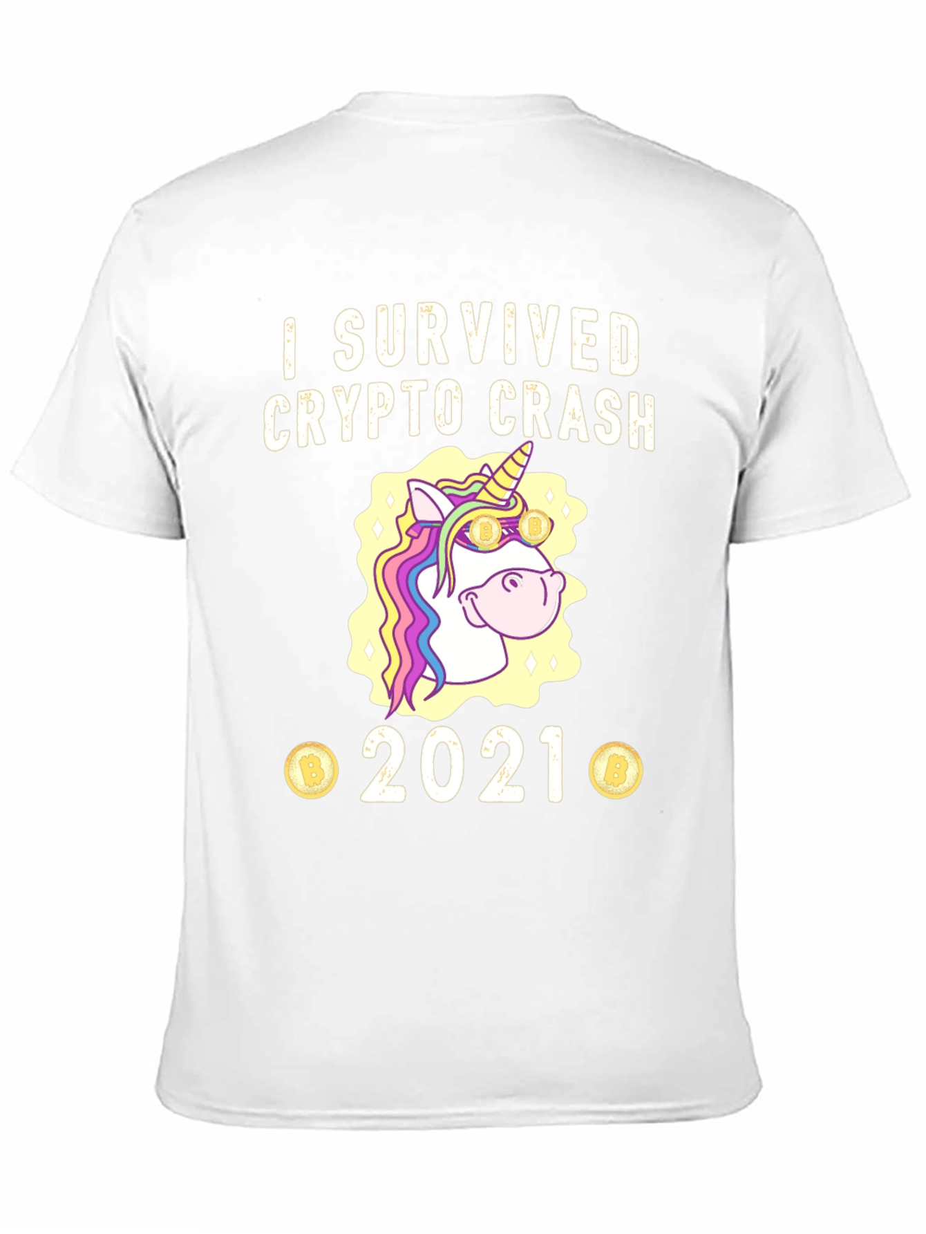 Crypto Crash 2021 Survivor T-Shirt