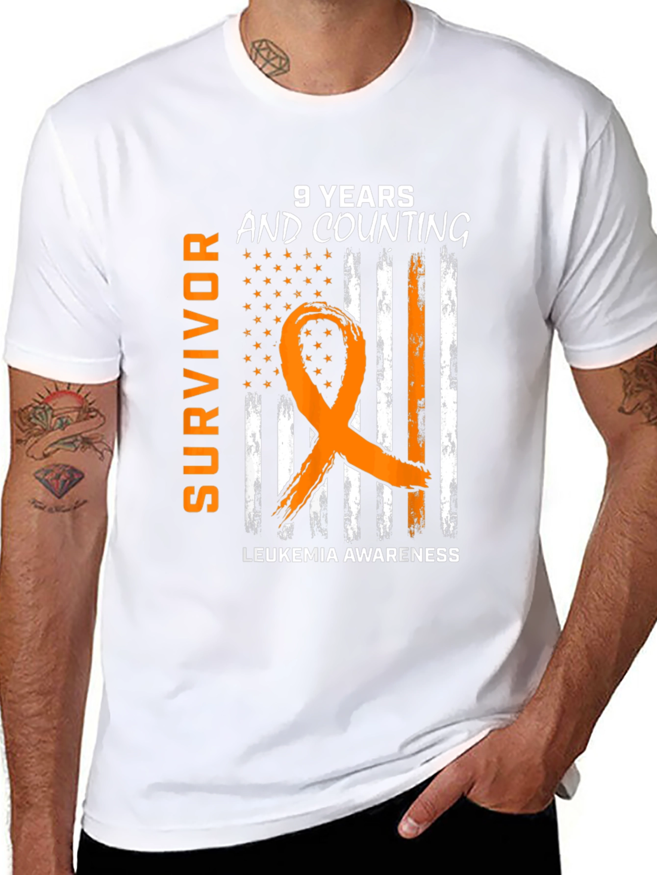 Leukemia Awareness Survivor T-Shirt