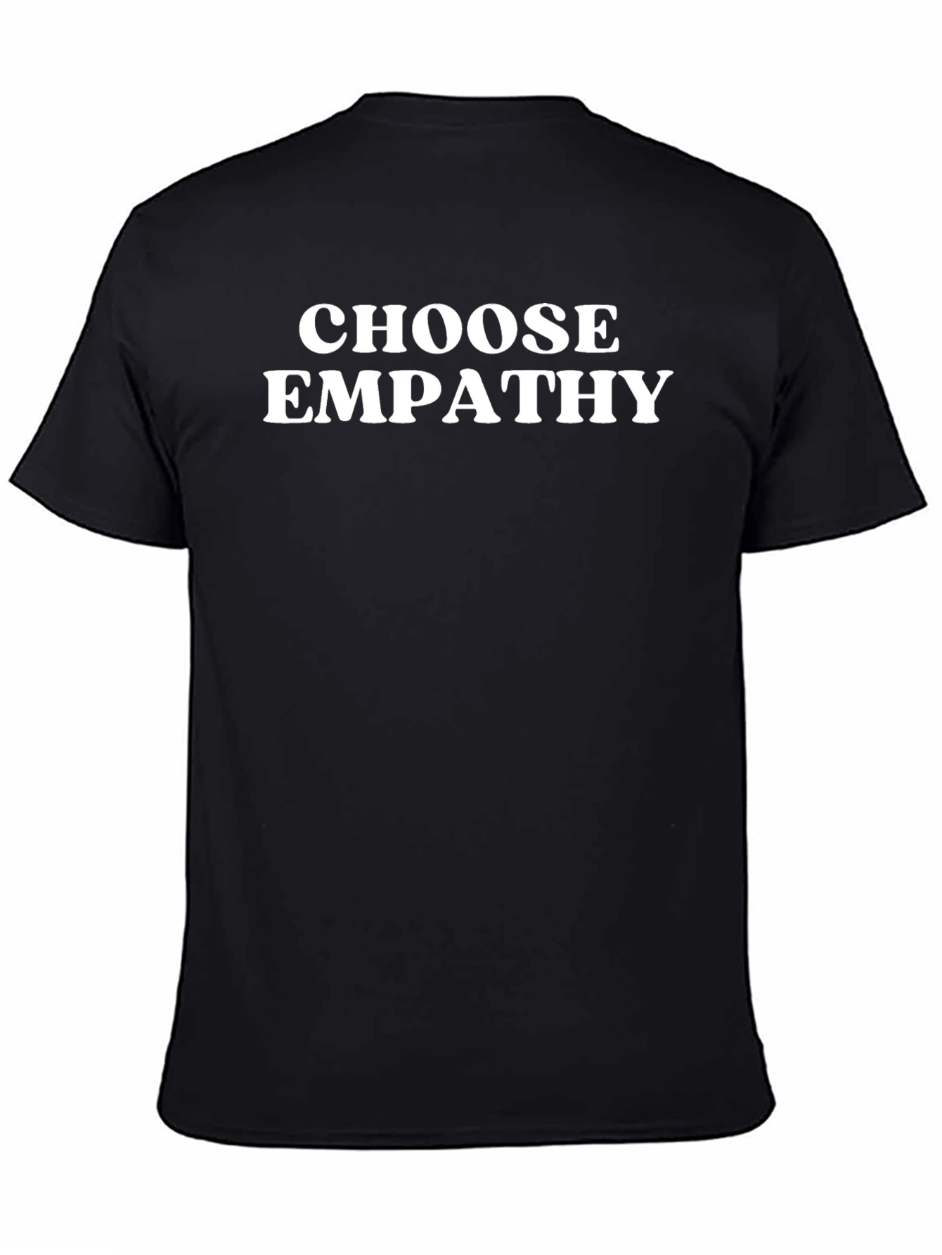 Choose Empathy Black Graphic Tee