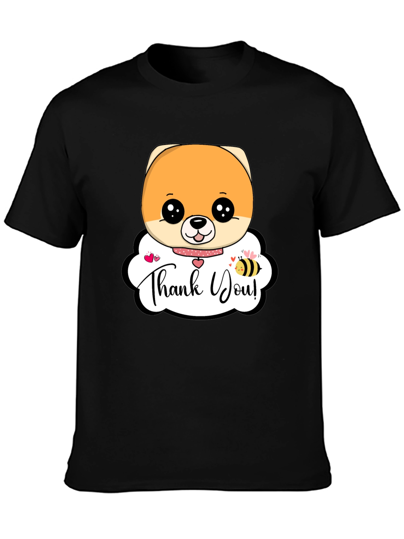 Cute Dog Thank You T-Shirt