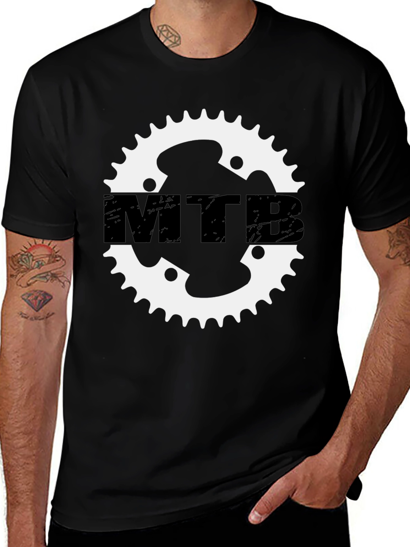 MTB Sprocket T-Shirt - Mountain Biking Tee
