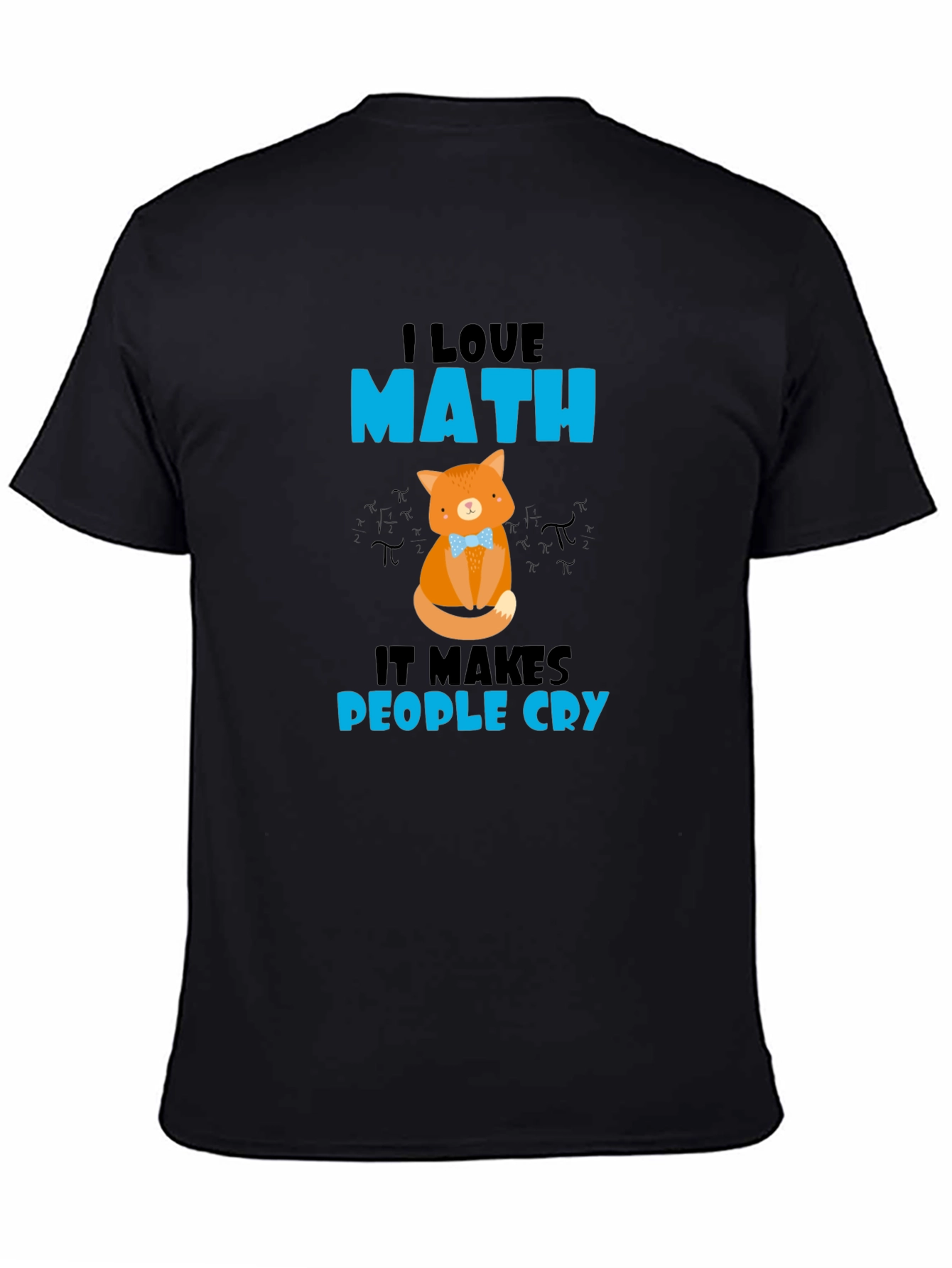 I Love Math Cat T-Shirt