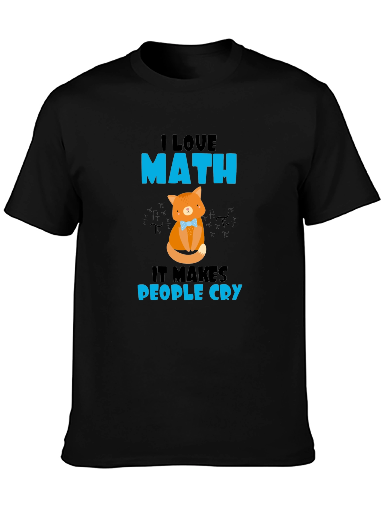 I Love Math Cat T-Shirt