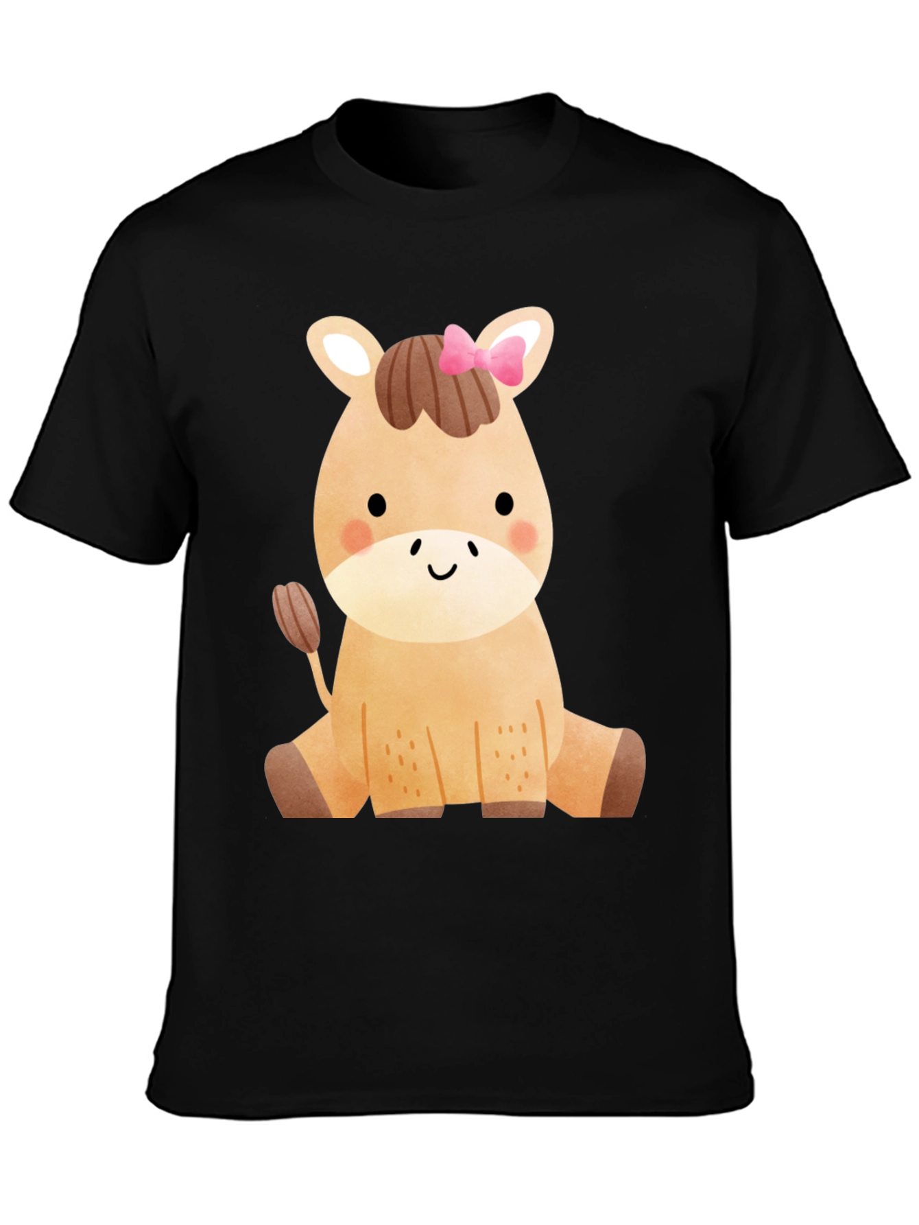 Cute Horse Graphic T-Shirt - Fun Animal Tee