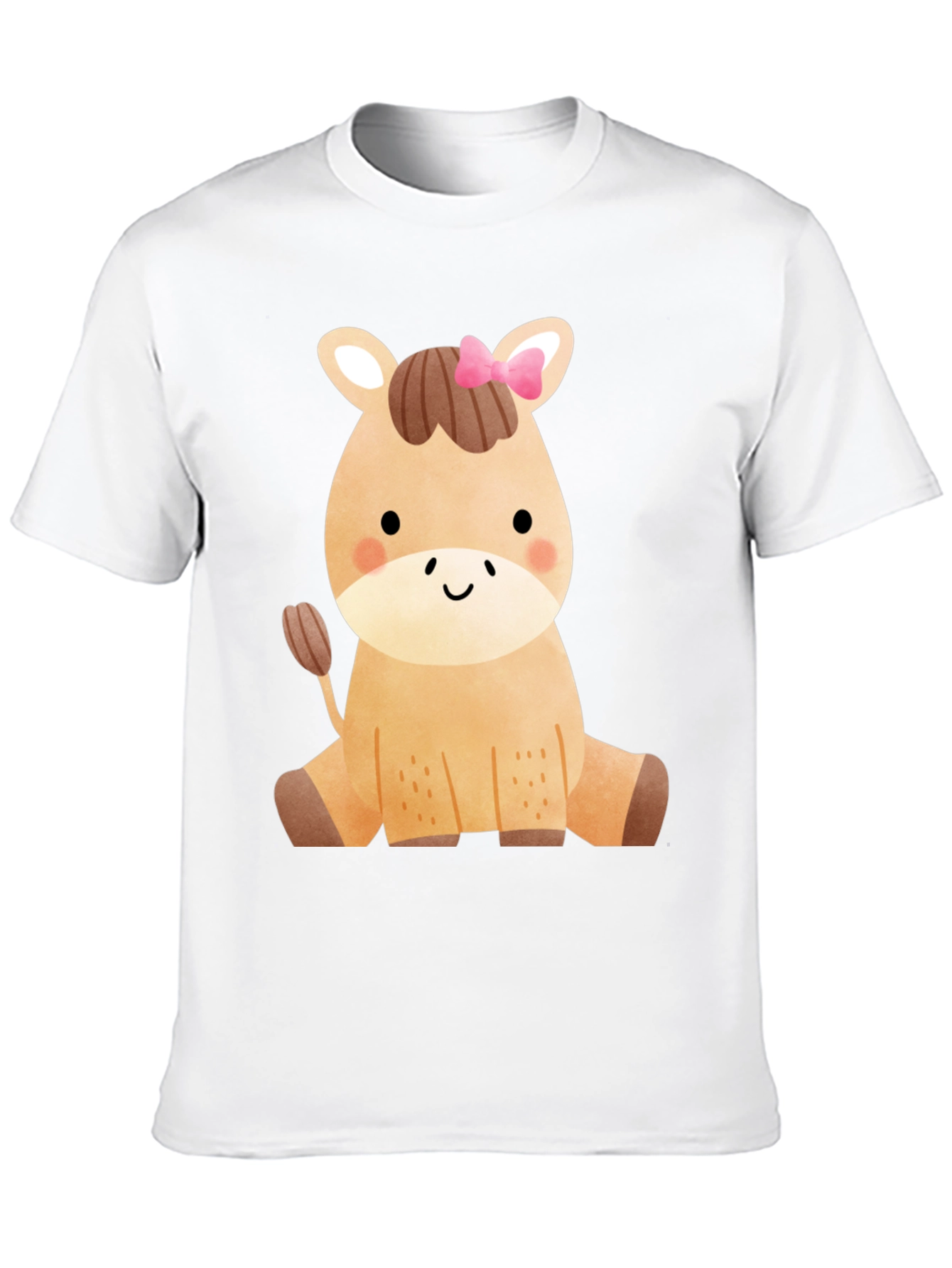 Cute Horse Graphic T-Shirt - Fun Animal Tee