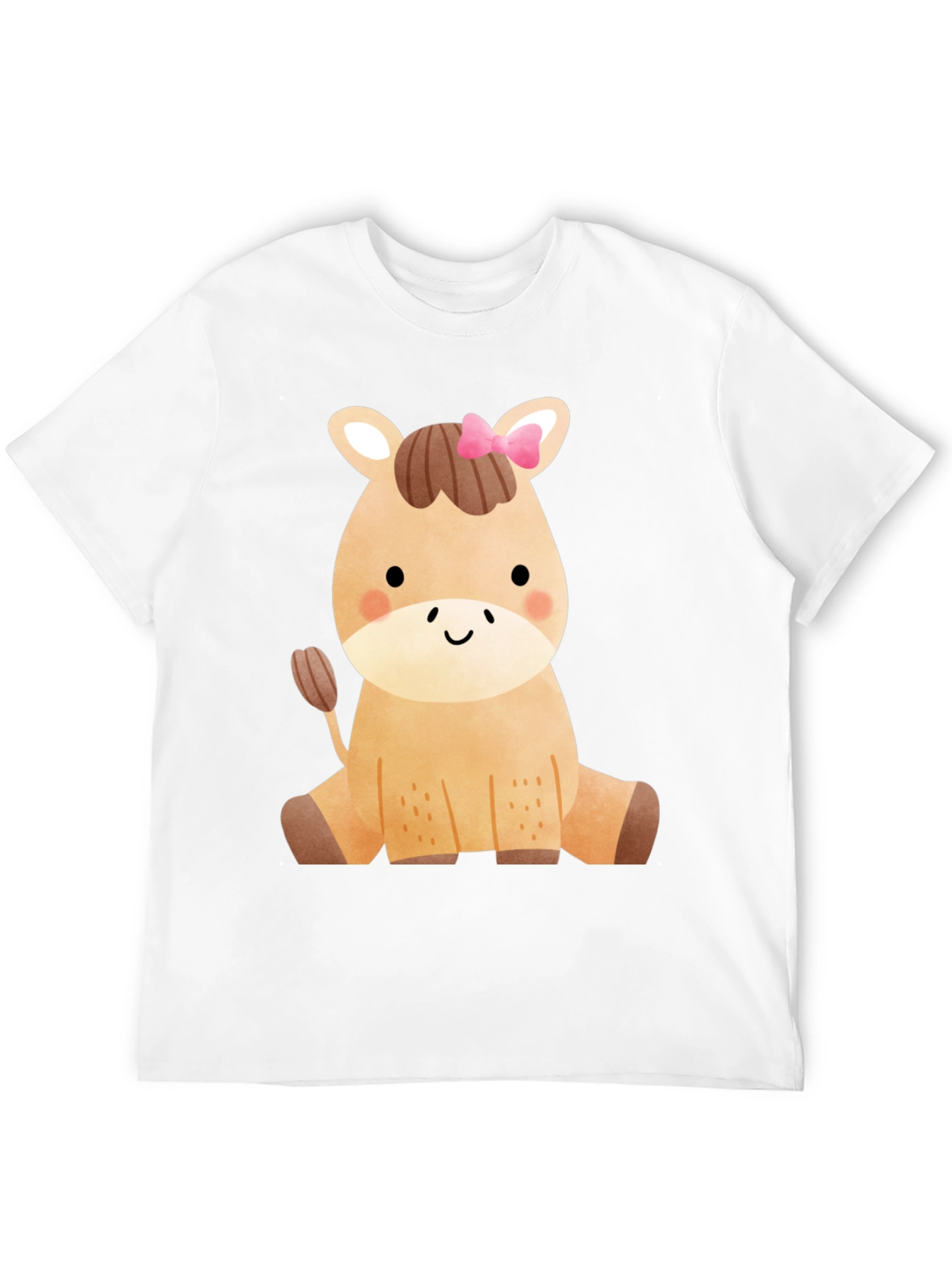 Cute Horse Graphic T-Shirt - Fun Animal Tee