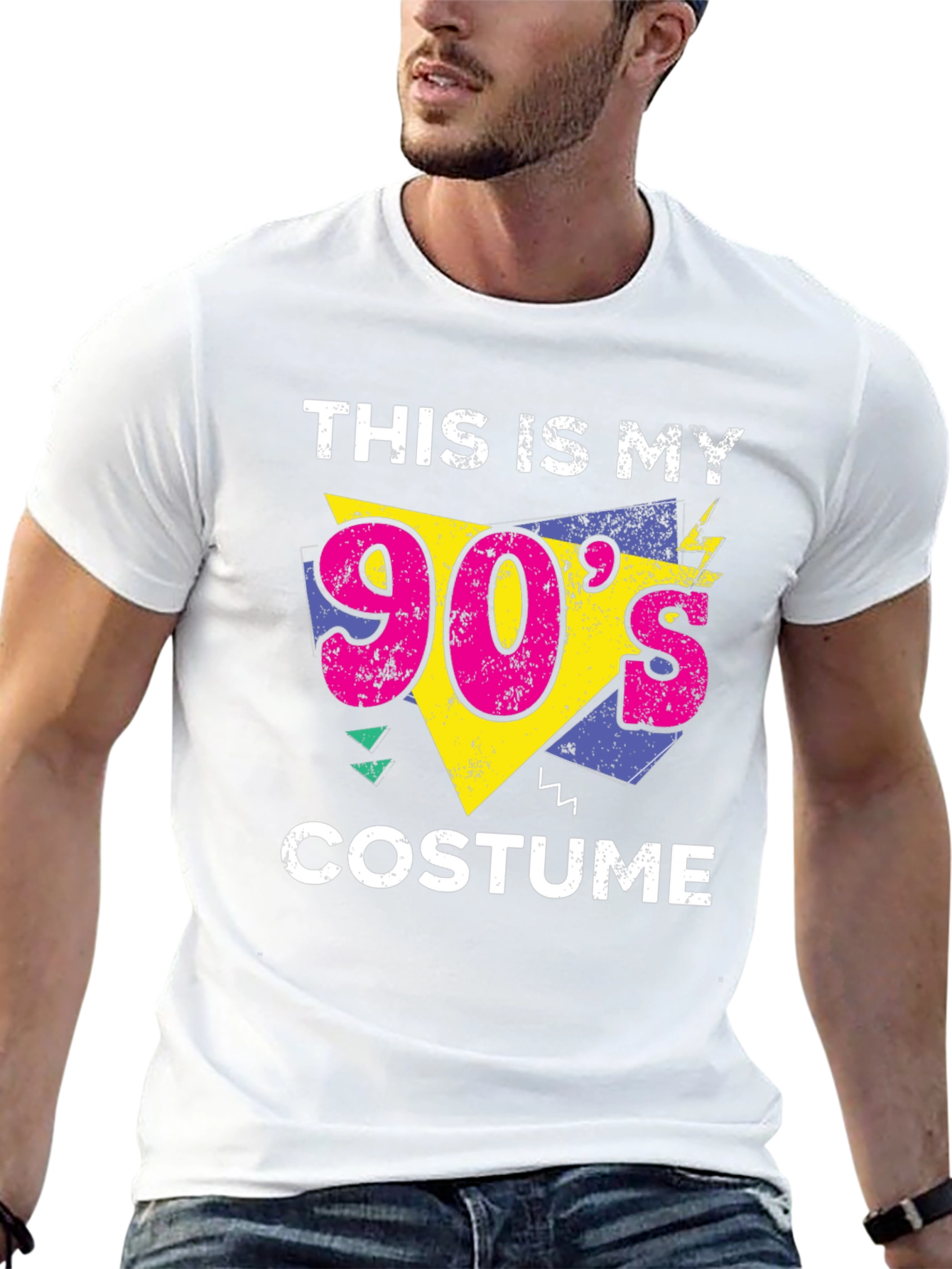 90s Costume T-Shirt - Retro Style Party Tee