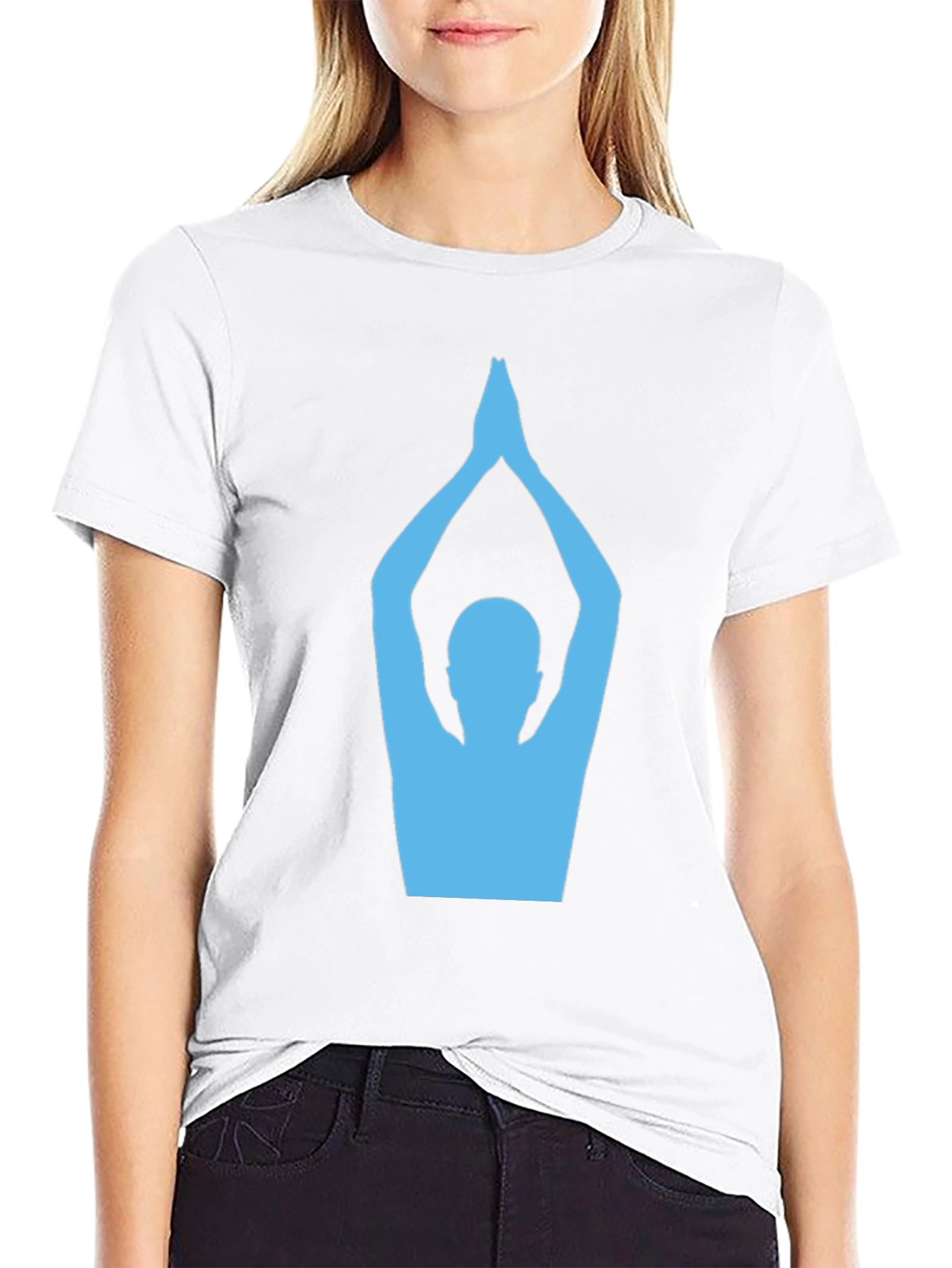 Yoga Pose Graphic T-Shirt