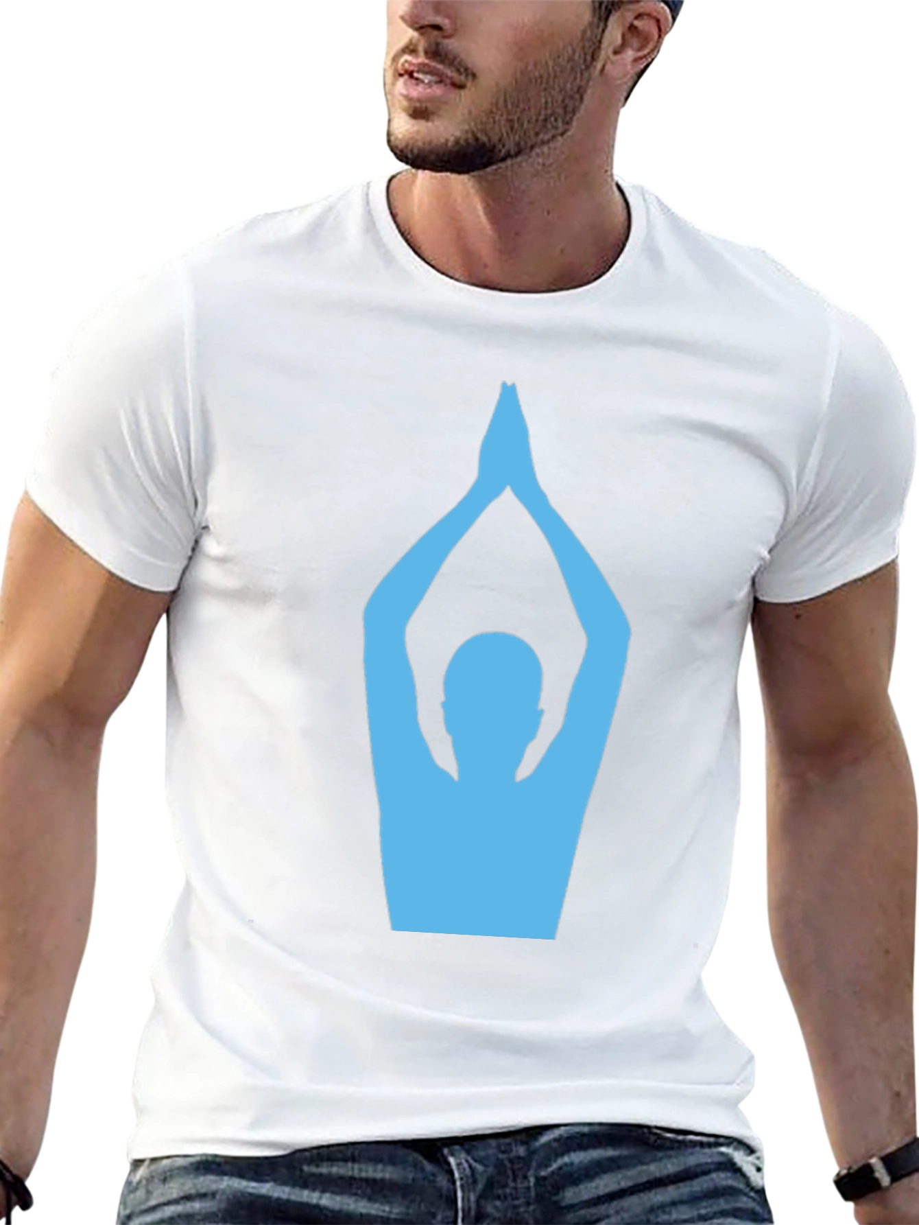 Yoga Pose Graphic T-Shirt