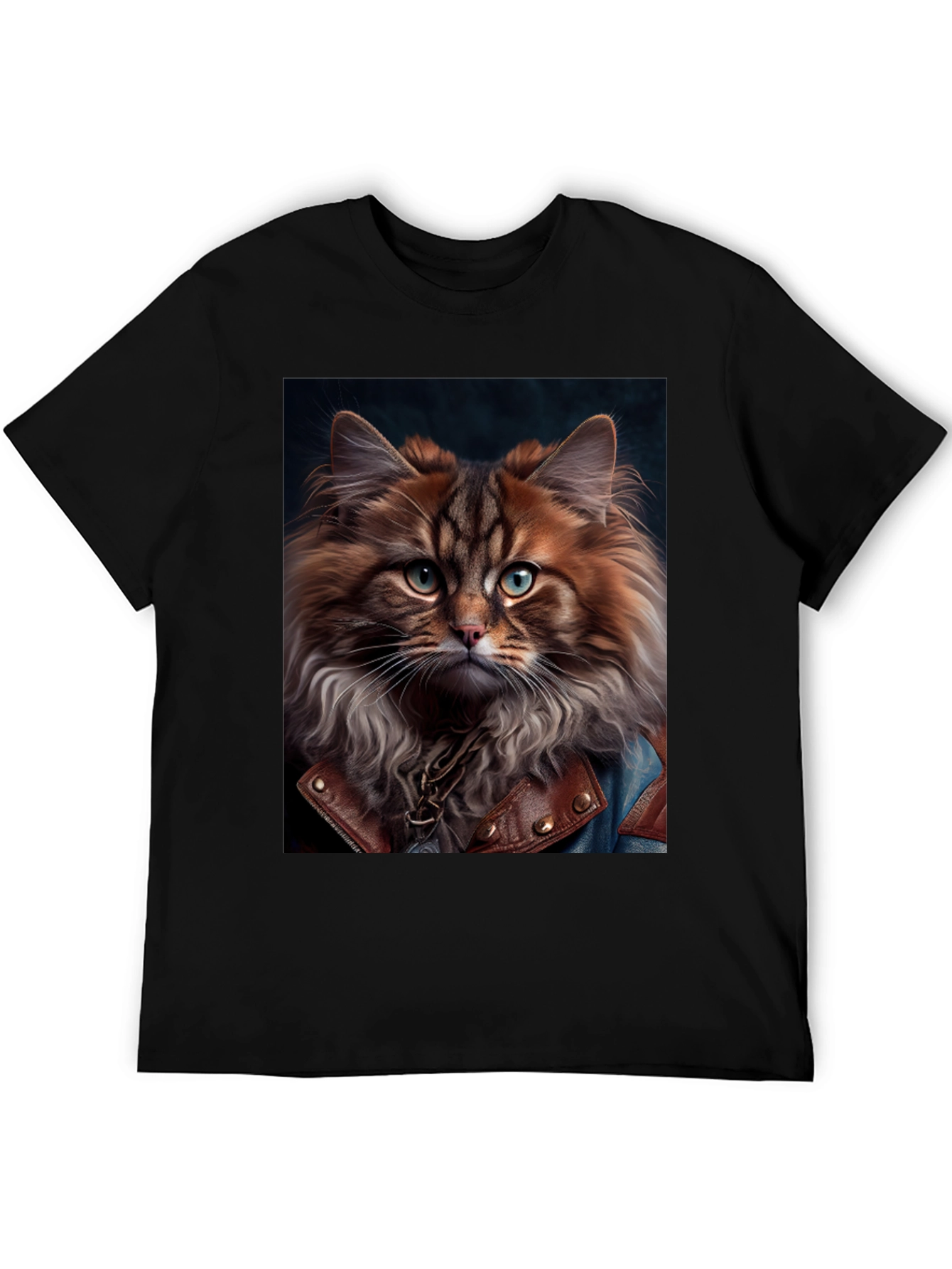 Cool Cat T-Shirt - Stylish Feline Design