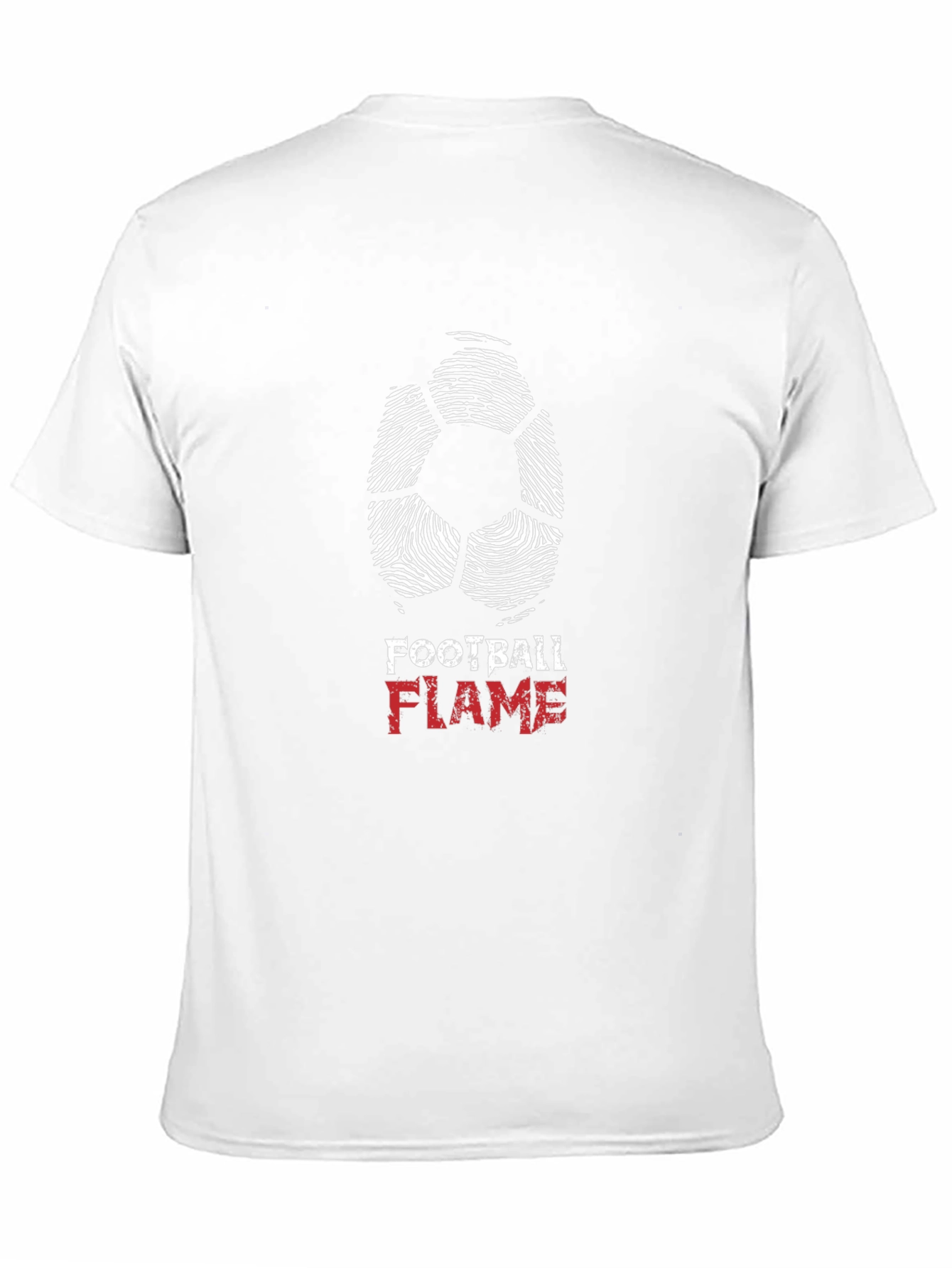 Football Flame Graphic T-Shirt