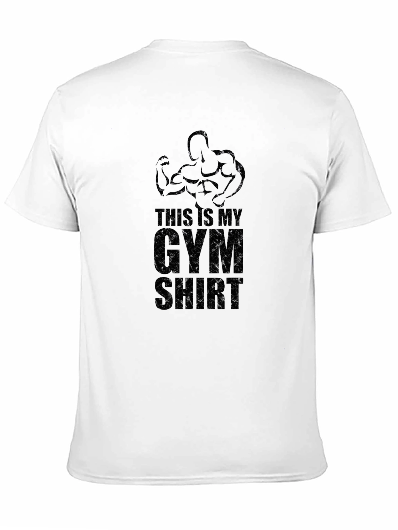 Gym Shirt - Muscle Man Design