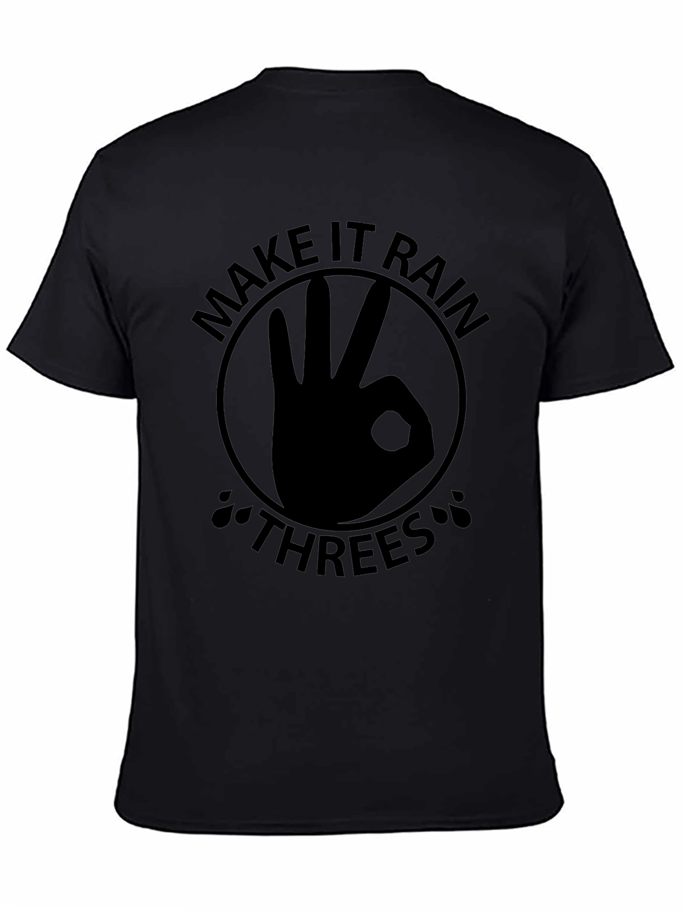 Make It Rain Threes Graphic T-Shirt
