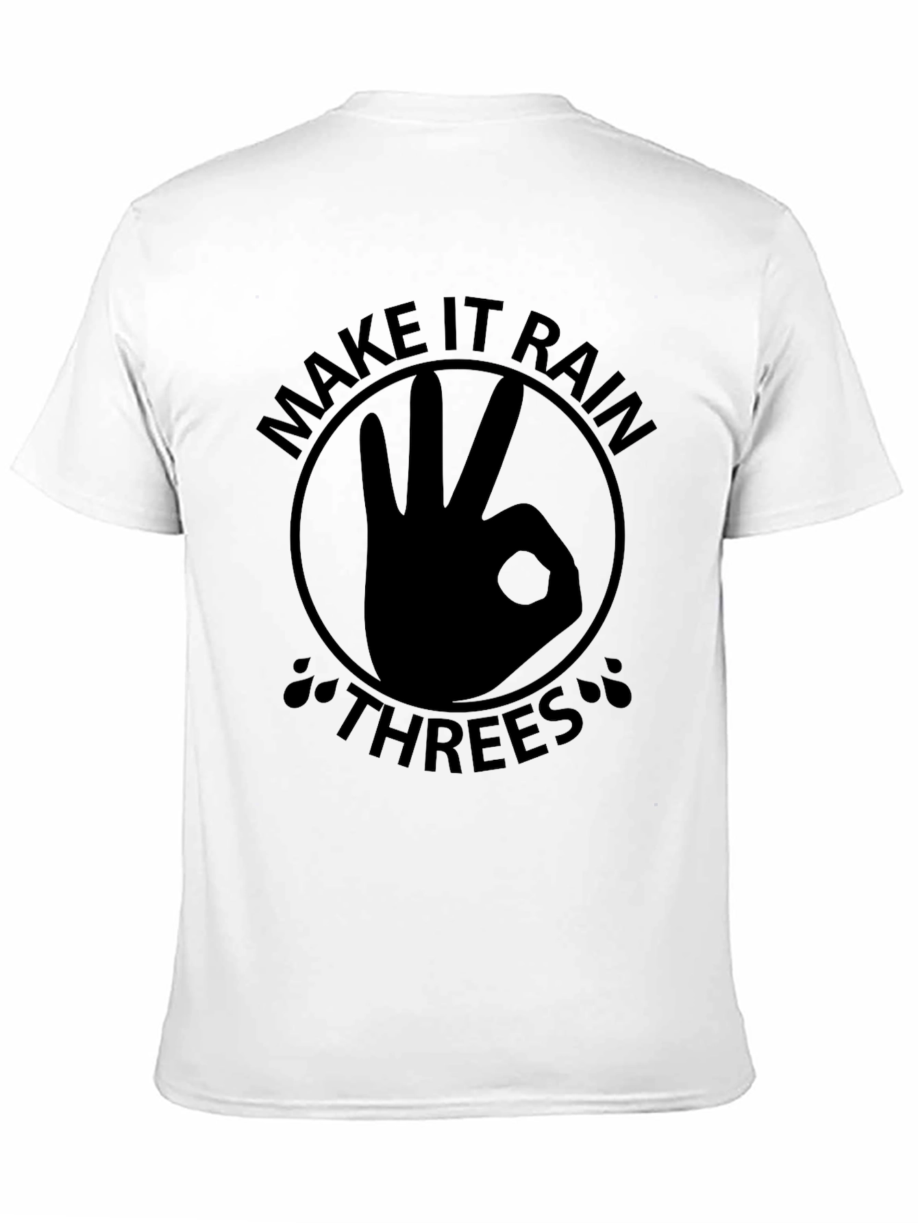 Make It Rain Threes Graphic T-Shirt