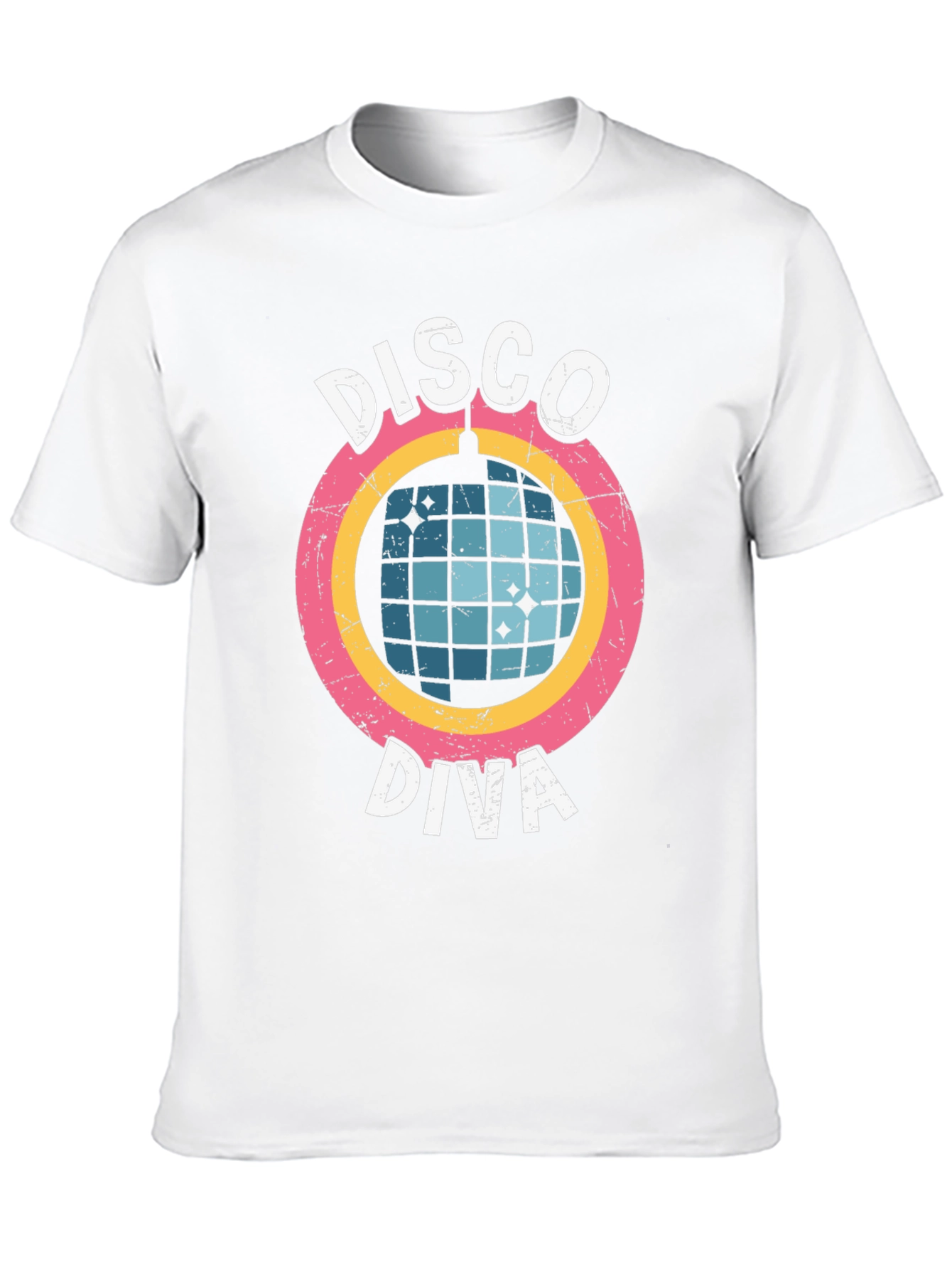 Retro Disco Diva Graphic T-Shirt