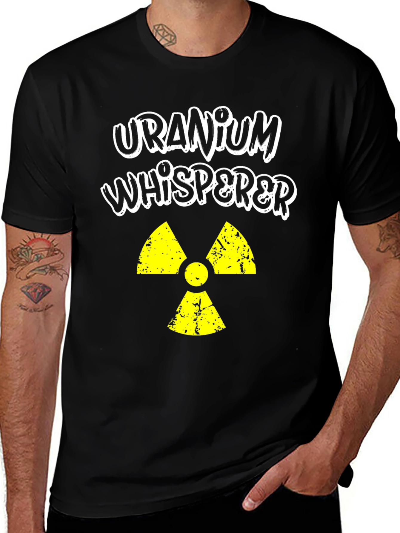 Uranium Whisperer Graphic T-Shirt - Black