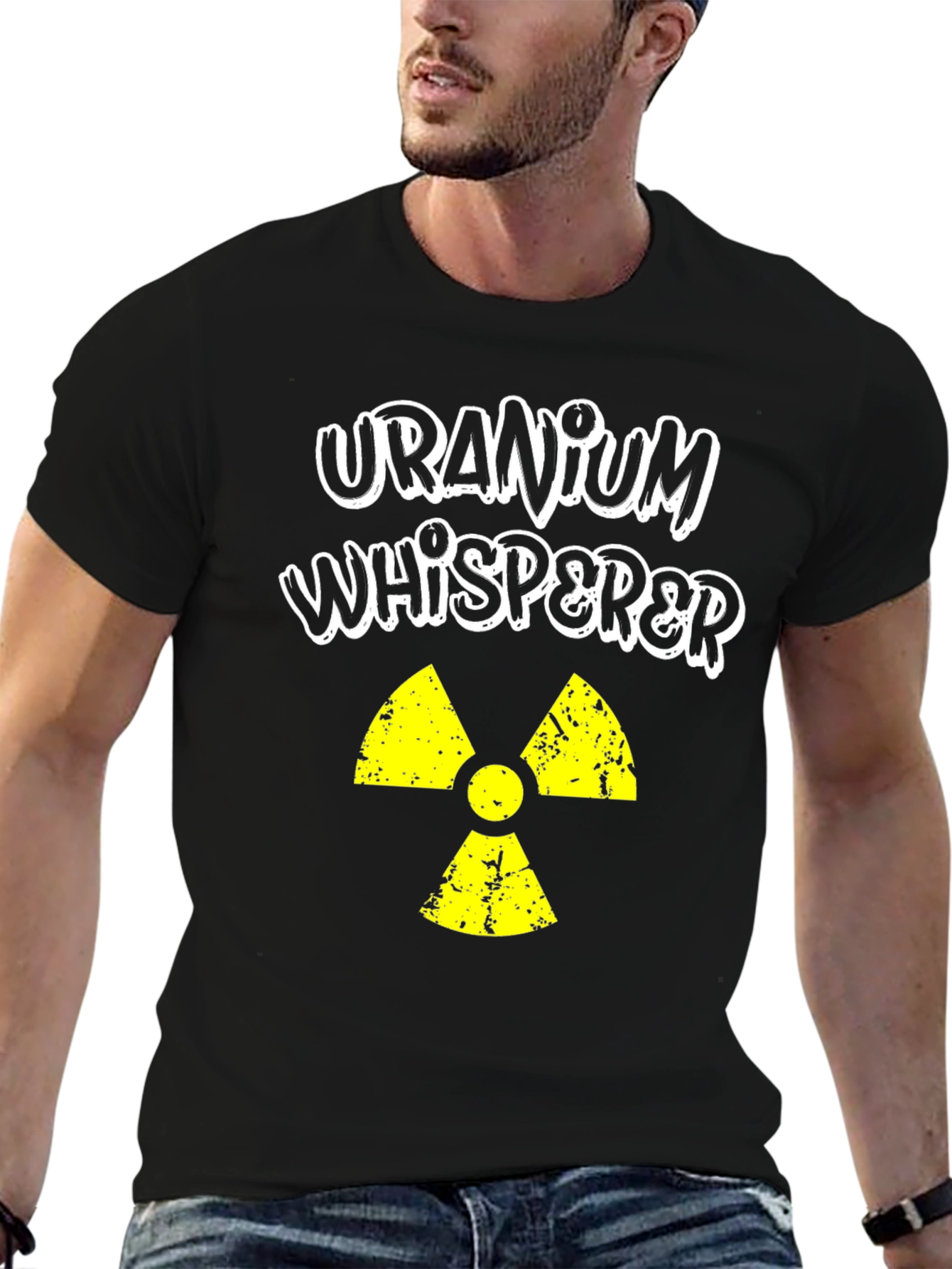 Uranium Whisperer Graphic T-Shirt - Black