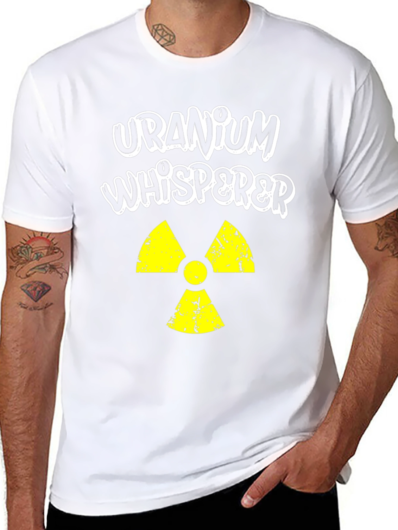 Uranium Whisperer Graphic T-Shirt - Black
