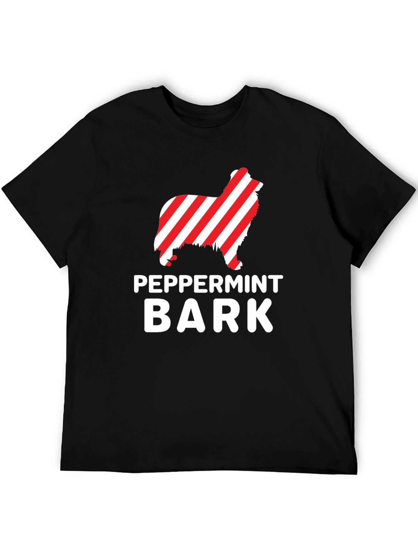 Peppermint Bark Dog Lover T-Shirt