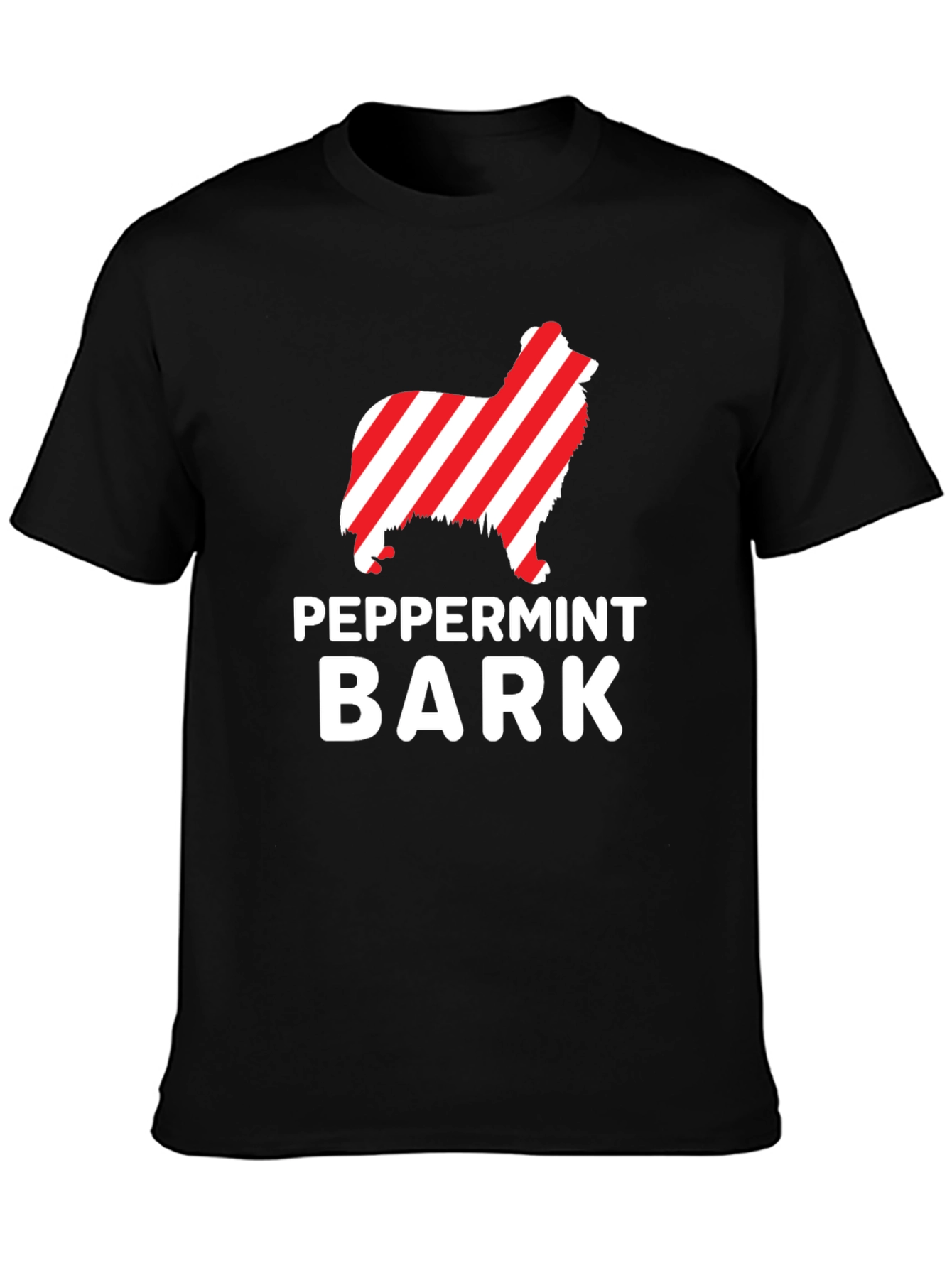 Peppermint Bark Dog Lover T-Shirt