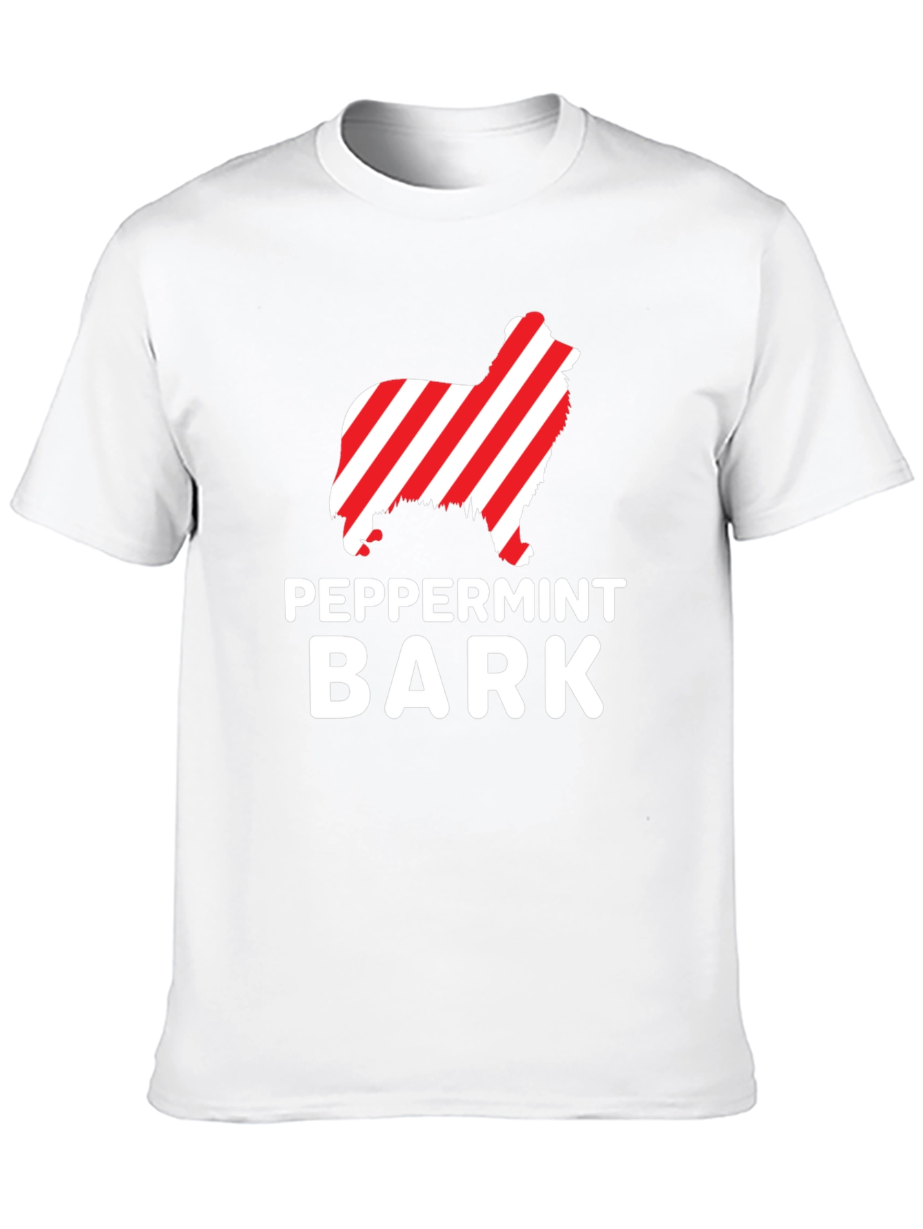 Peppermint Bark Dog Lover T-Shirt