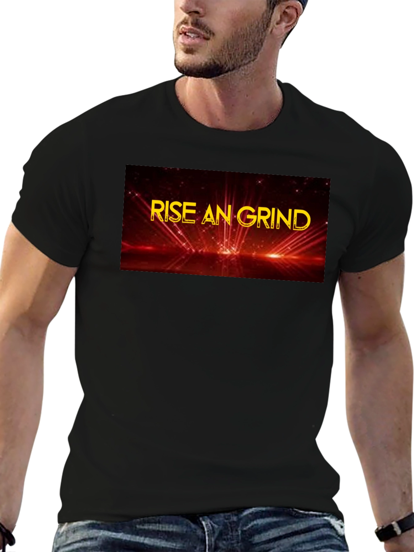 Rise An Grind Graphic Tee - Motivation Shirt
