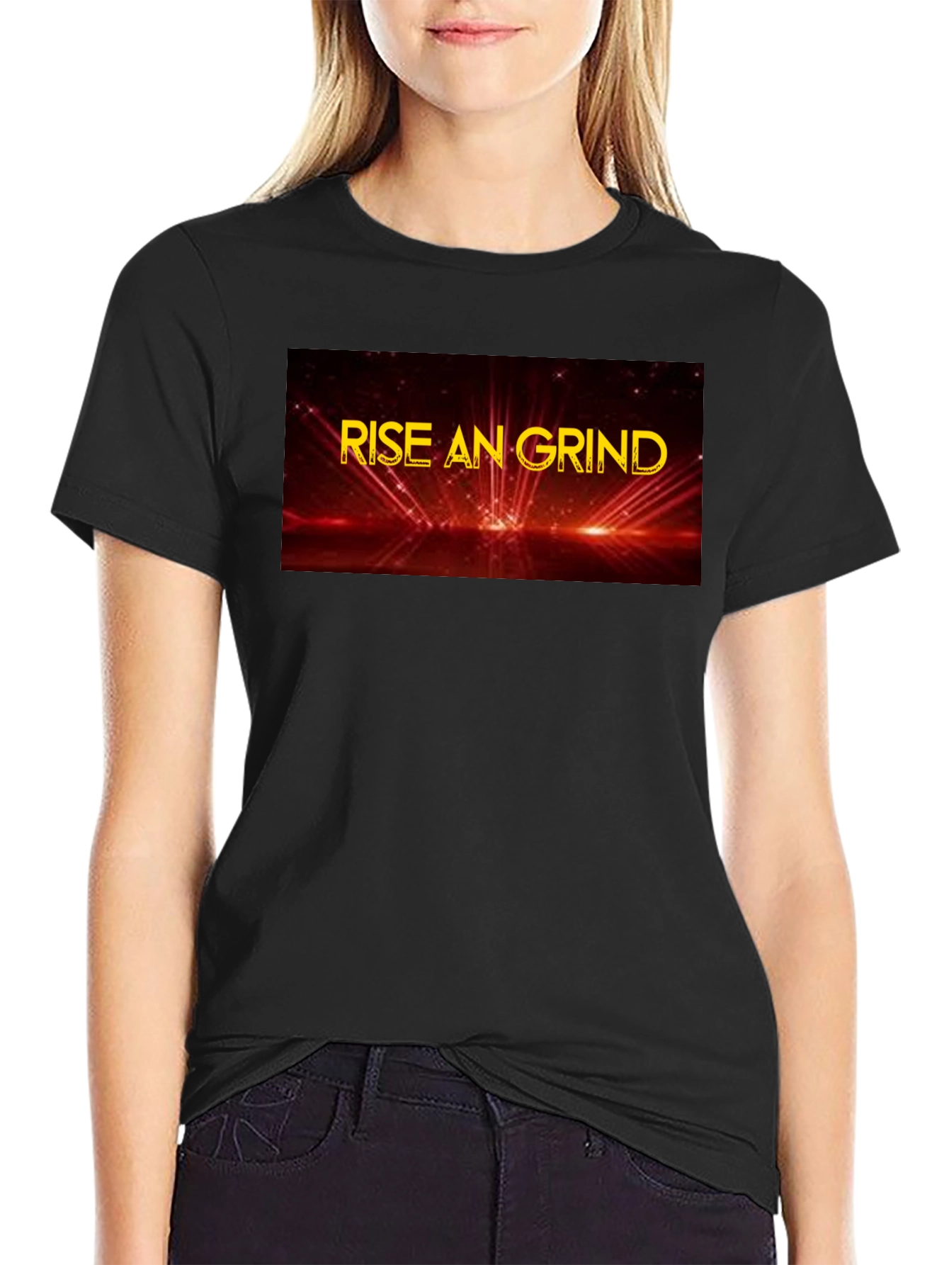 Rise An Grind Graphic Tee - Motivation Shirt