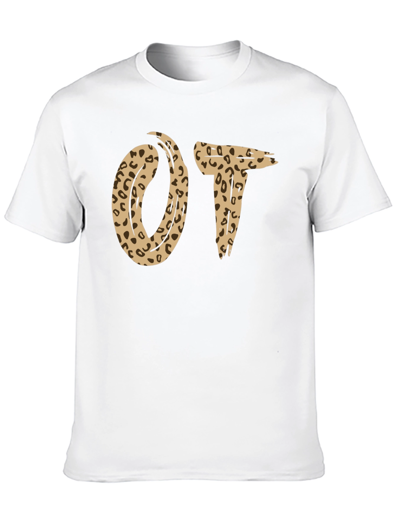Leopard Print OT T-Shirt - Occupational Therapy
