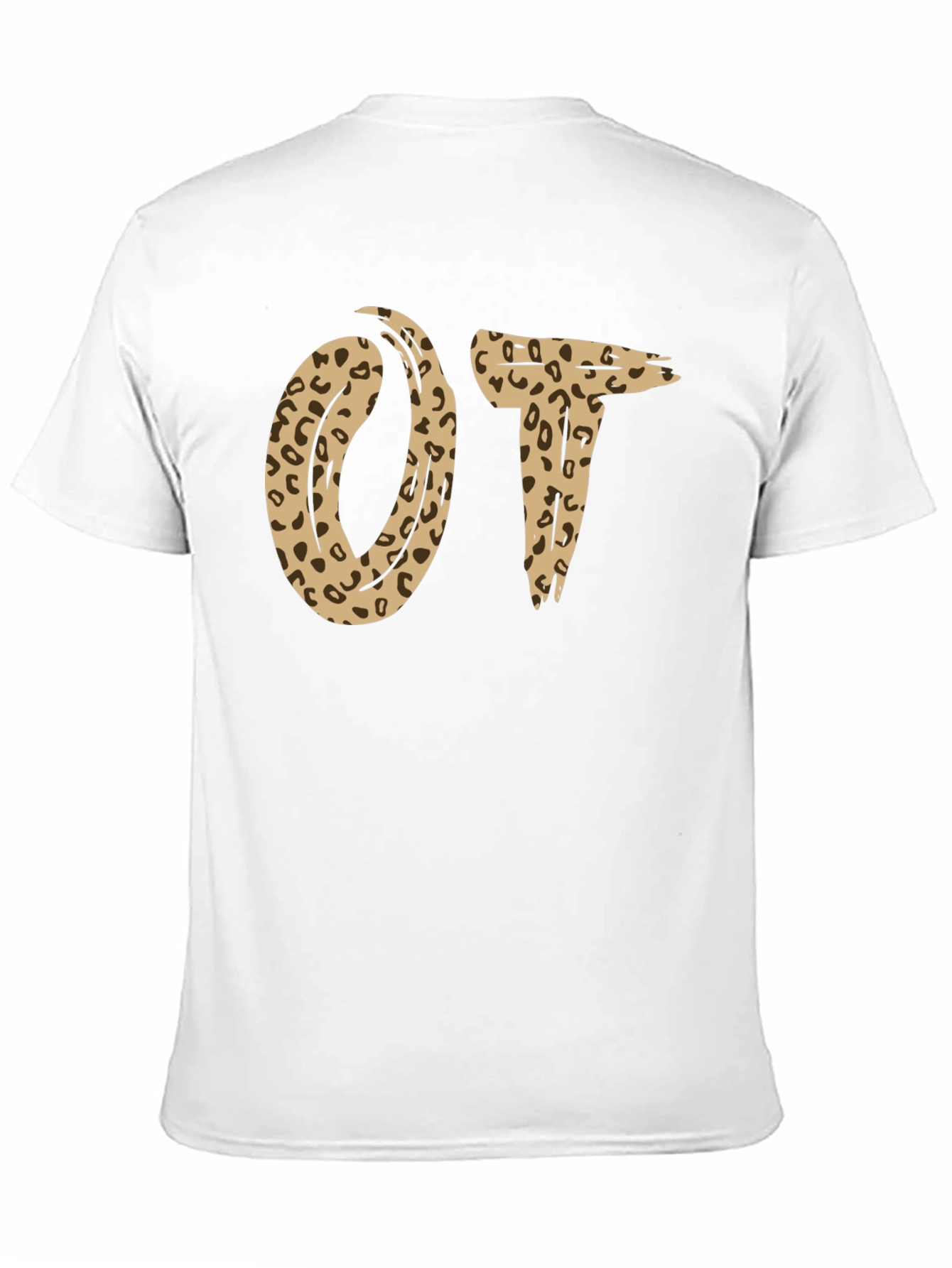 Leopard Print OT T-Shirt - Occupational Therapy