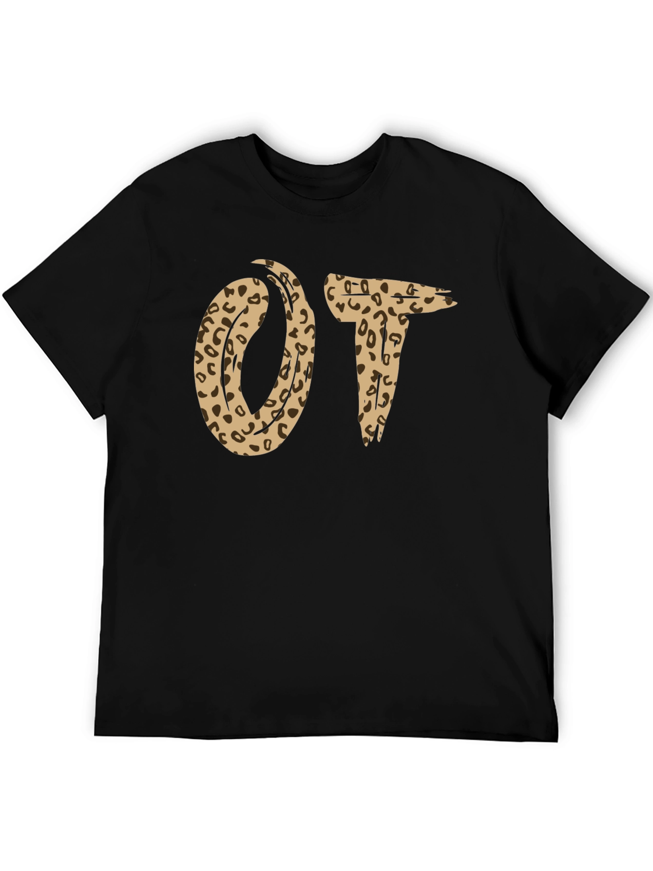 Leopard Print OT T-Shirt - Occupational Therapy