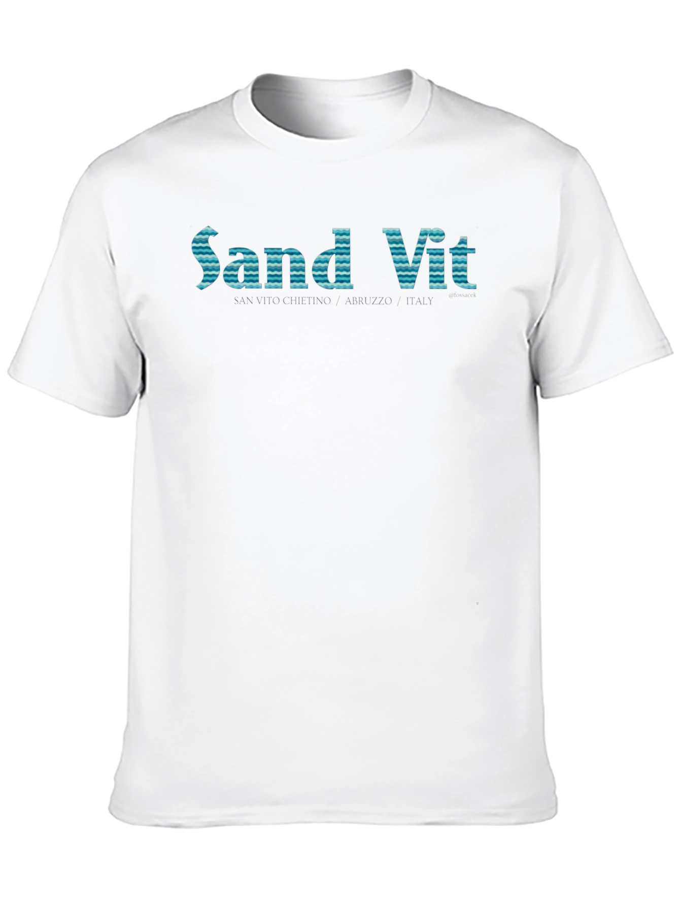 Sand Vit Graphic Tee - Black Cotton T-Shirt