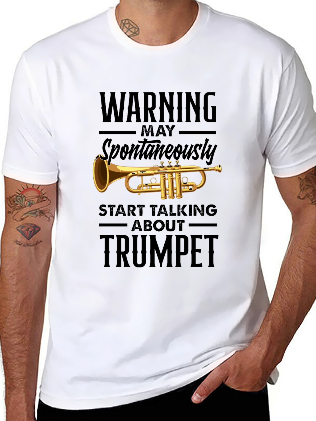 Trumpet Player Humor T-Shirt