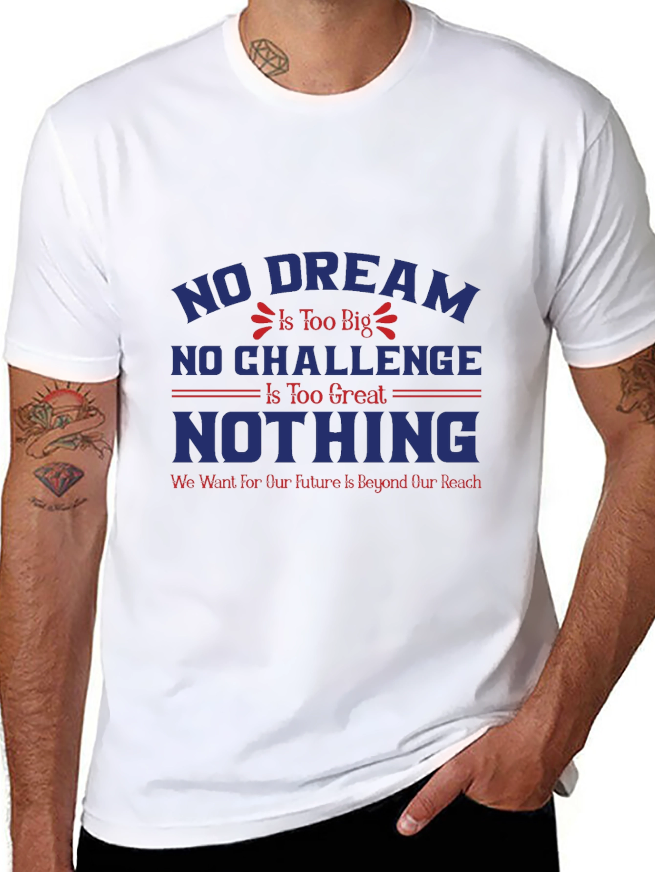Inspirational Graphic T-Shirt - Dream Big