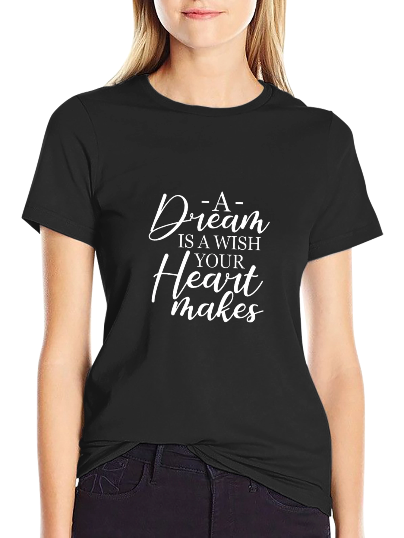 Dream Heart Makes T-Shirt - Soft Cotton Tee