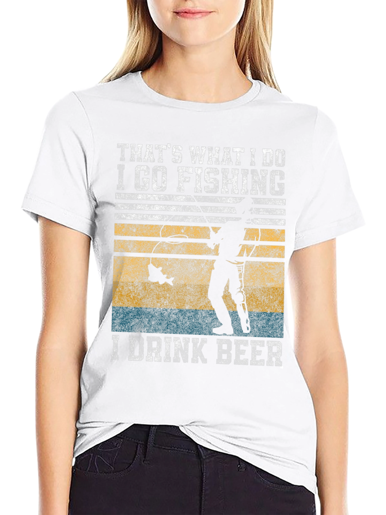 Fishing & Beer T-Shirt: Thats What I Do!