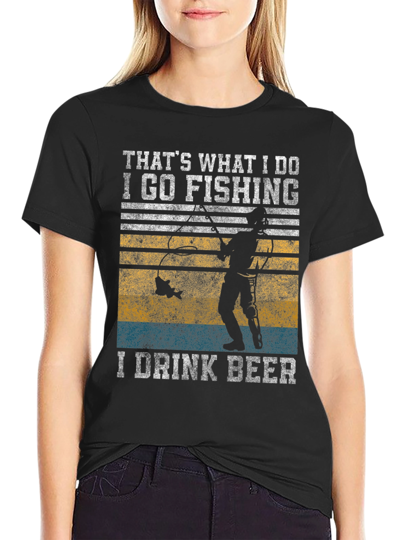Fishing & Beer T-Shirt: Thats What I Do!