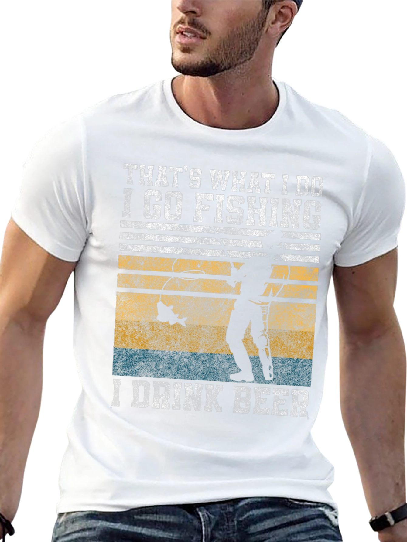Fishing & Beer T-Shirt: Thats What I Do!