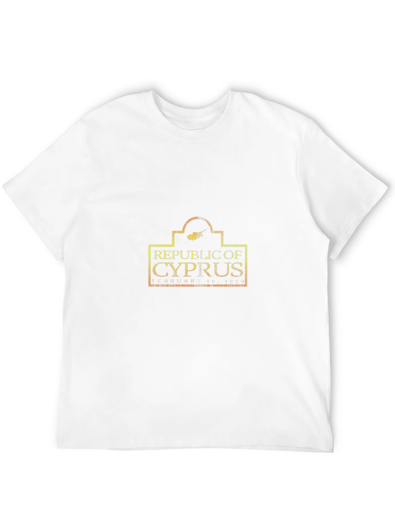 Republic of Cyprus Black Graphic Tee