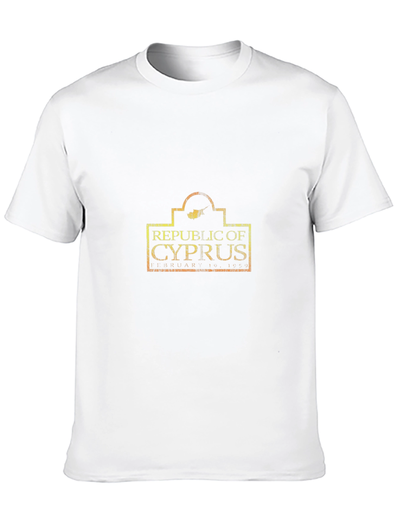 Republic of Cyprus Black Graphic Tee