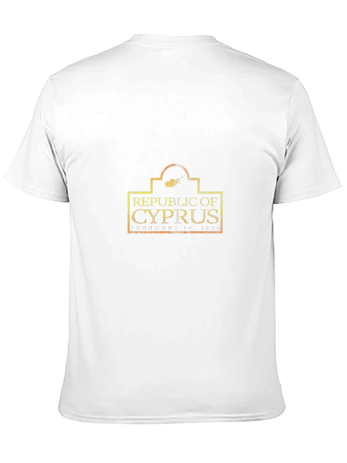Republic of Cyprus Black Graphic Tee