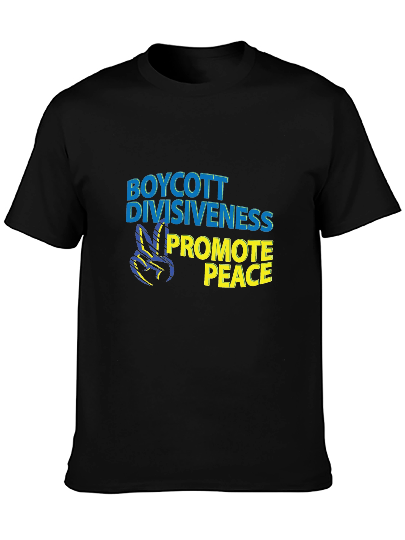Boycott Divisiveness Promote Peace T-Shirt
